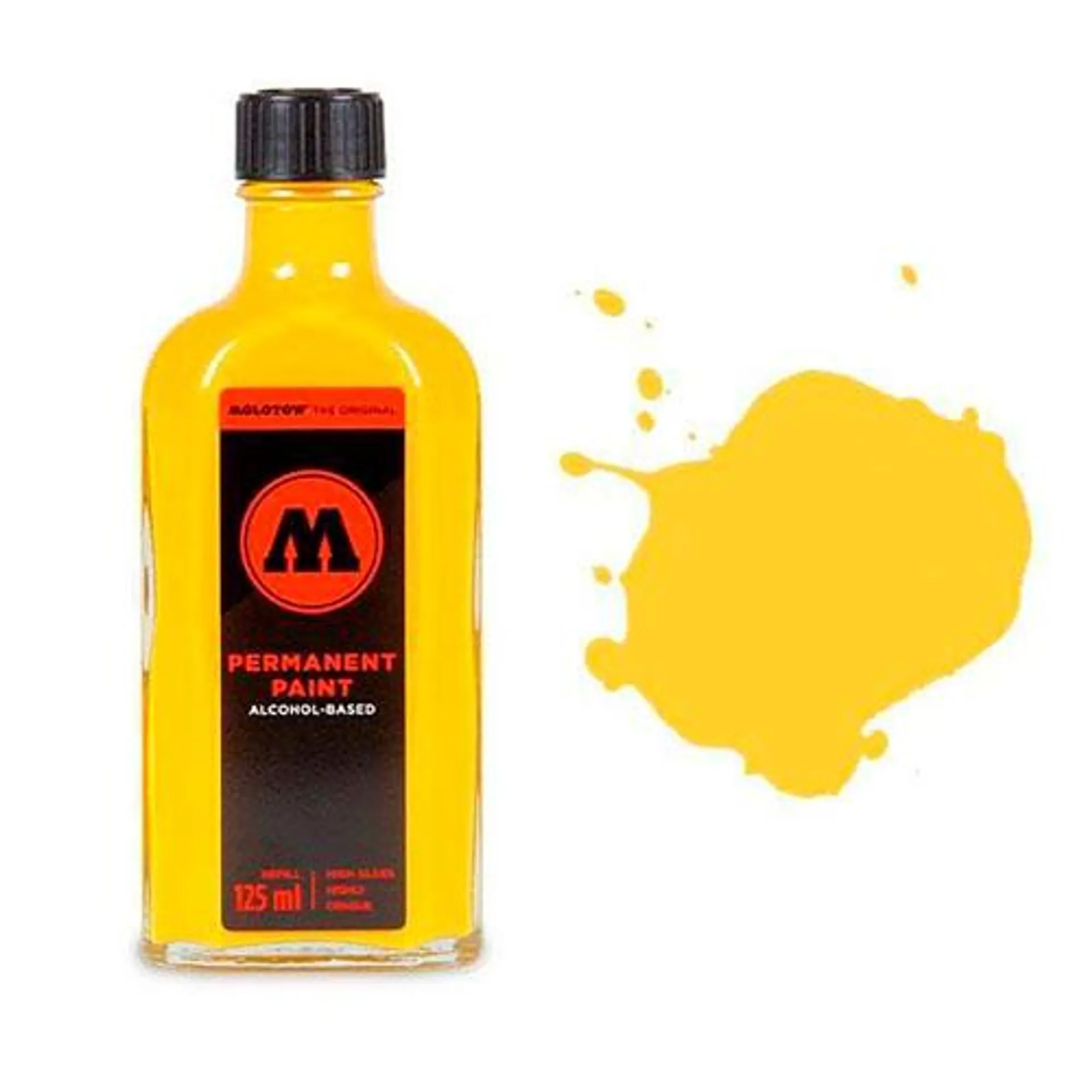 Tinta para marcador Molotow Permanent Paint 125mm amarillo Melon