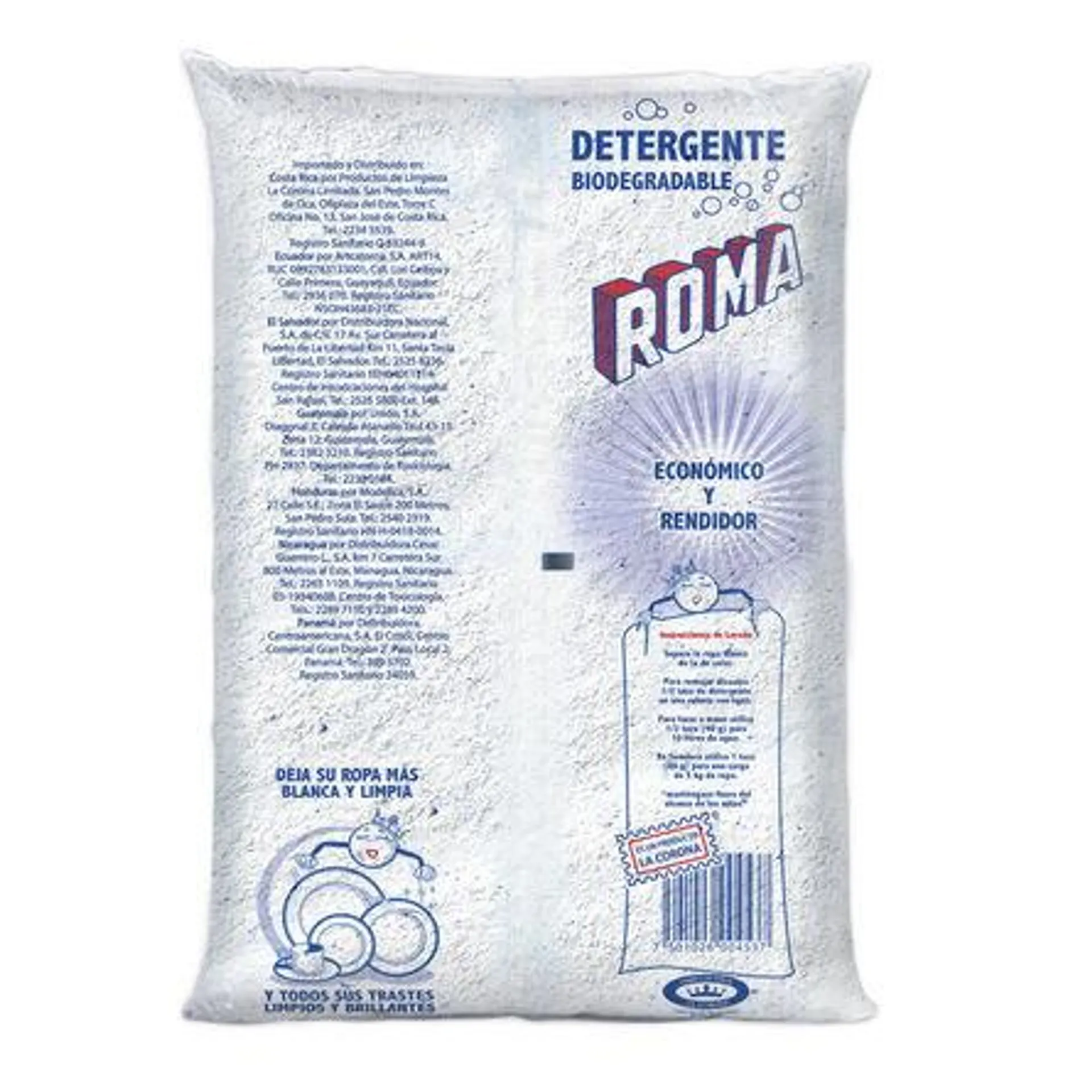 Detergente en Polvo Multiusos Roma 2 kg