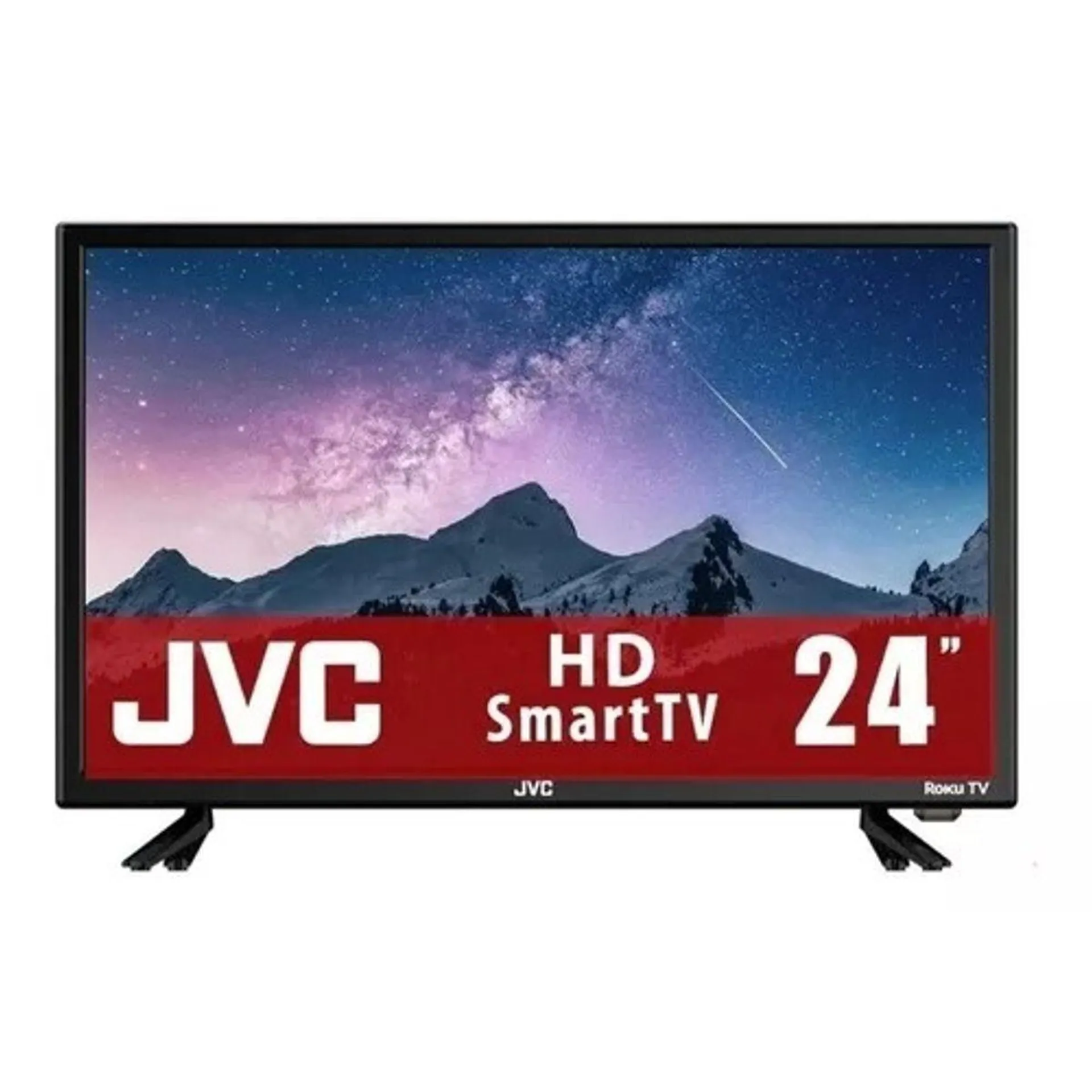 JVC Smart TV LED HD Roku TV 24"Seminuevo 24"