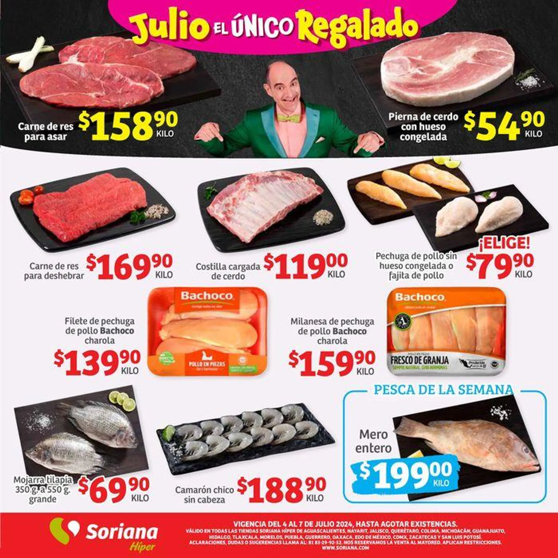 Catálogo de Folleto Frescos Fin de Semana Hiper 4 de julio al 7 de julio 2024 - Pagina 3