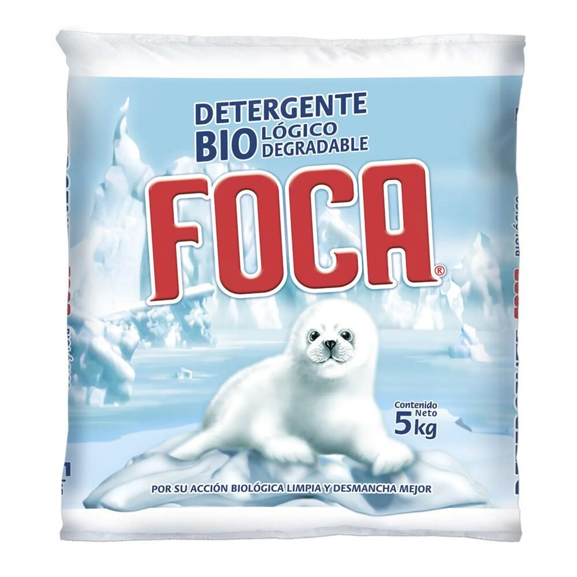 Detergente en Polvo Foca 5 kg