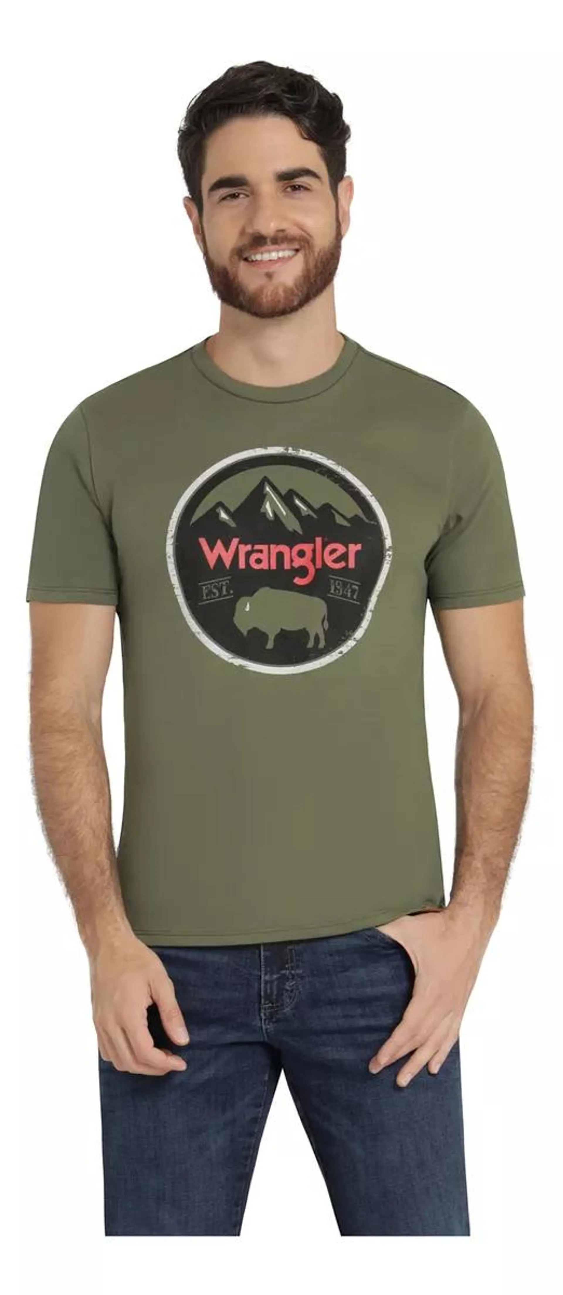 Playera Hombre Wrangler Comfort 319