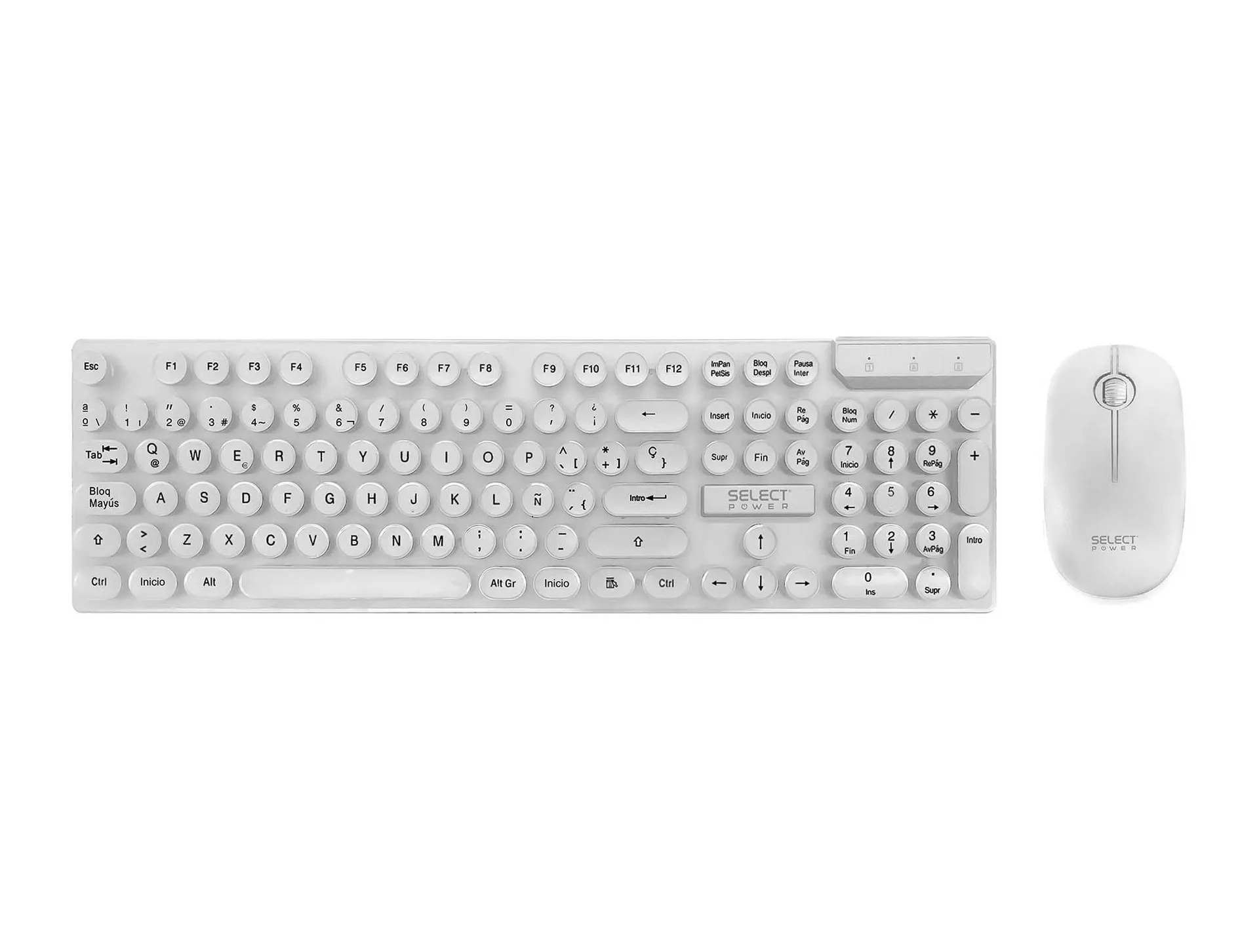 Teclado Select Sound Retro Multimedia TYPEWRITER