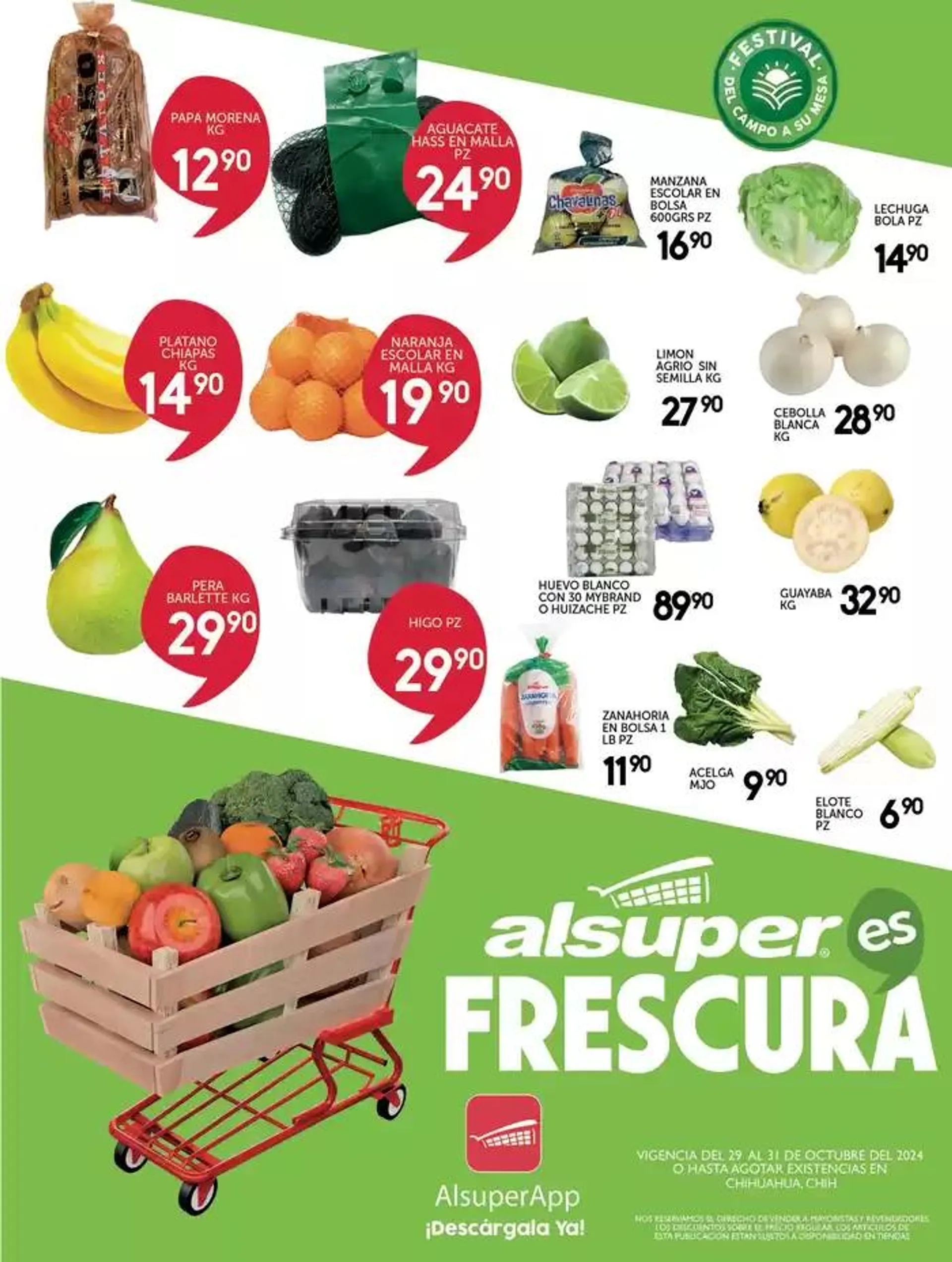 Catálogo de Alsuper CHIHUAHUA-CAPITAL 30 de octubre al 31 de octubre 2024 - Pagina 1