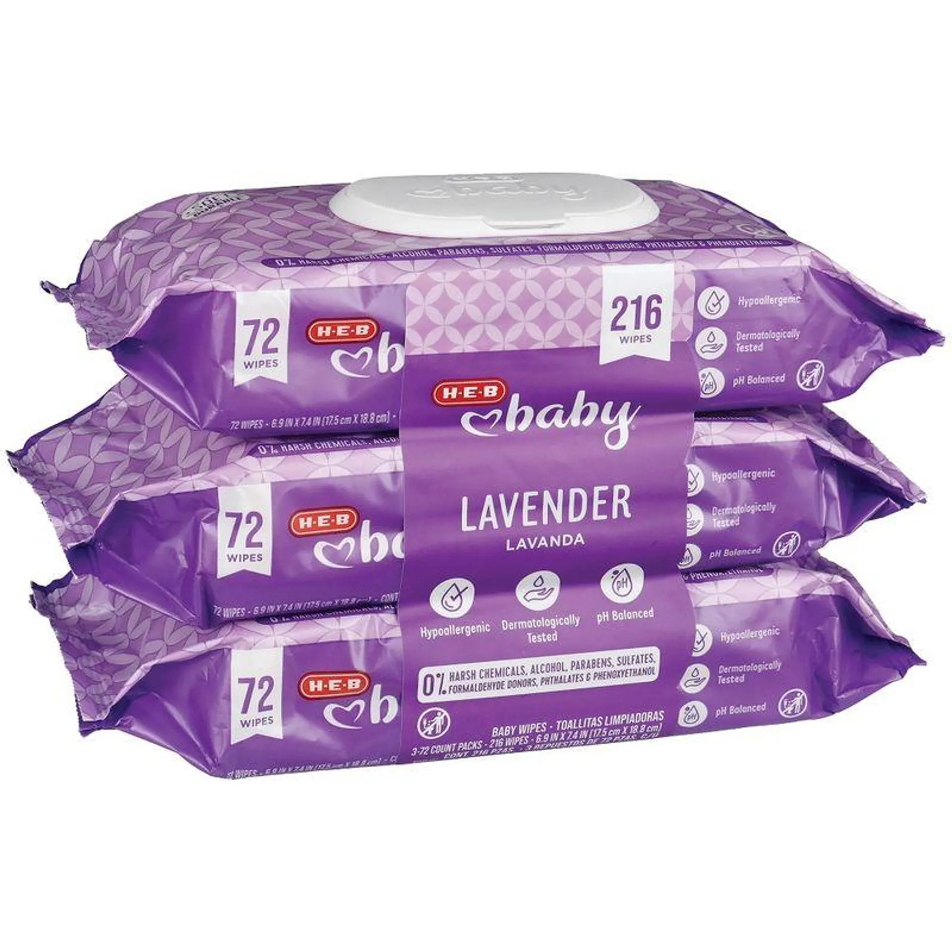 Heb Baby Toallitas Humedas Para Bebe Aroma la 216 Pz
