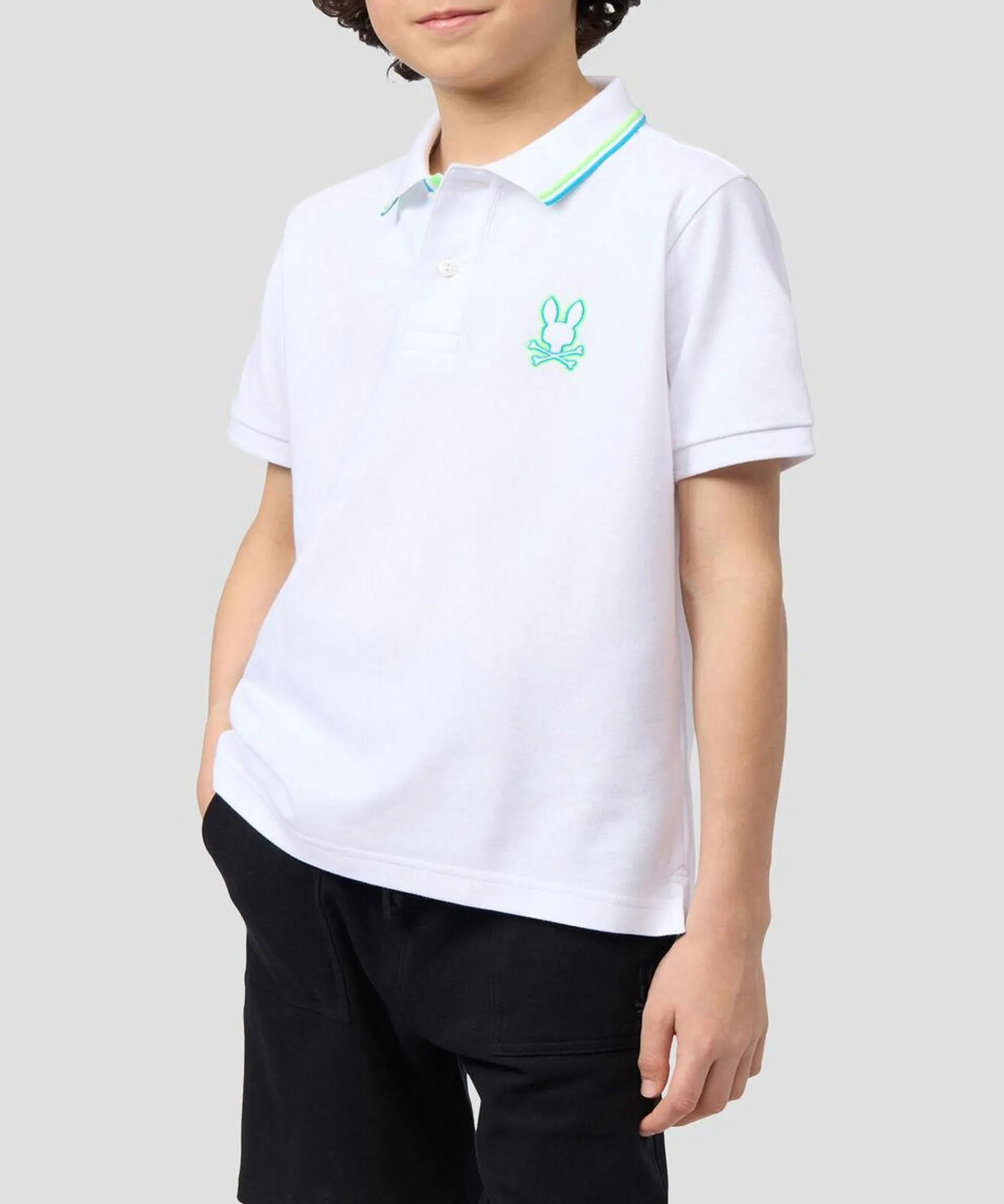 Playera tipo polo manga corta Niño