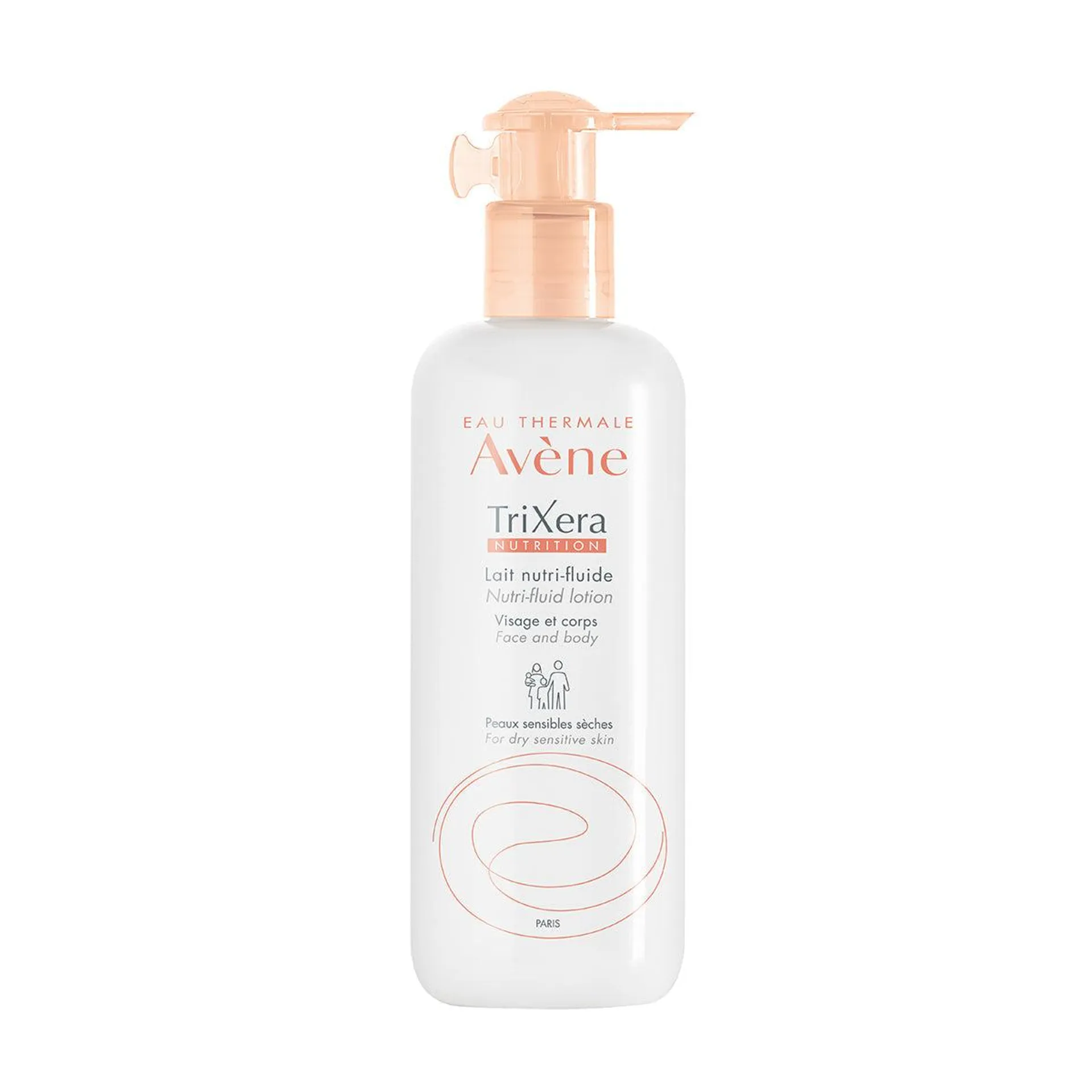 Avene Trixera nutrition leche, protege y restaura la barrera cutánea 400 ml.