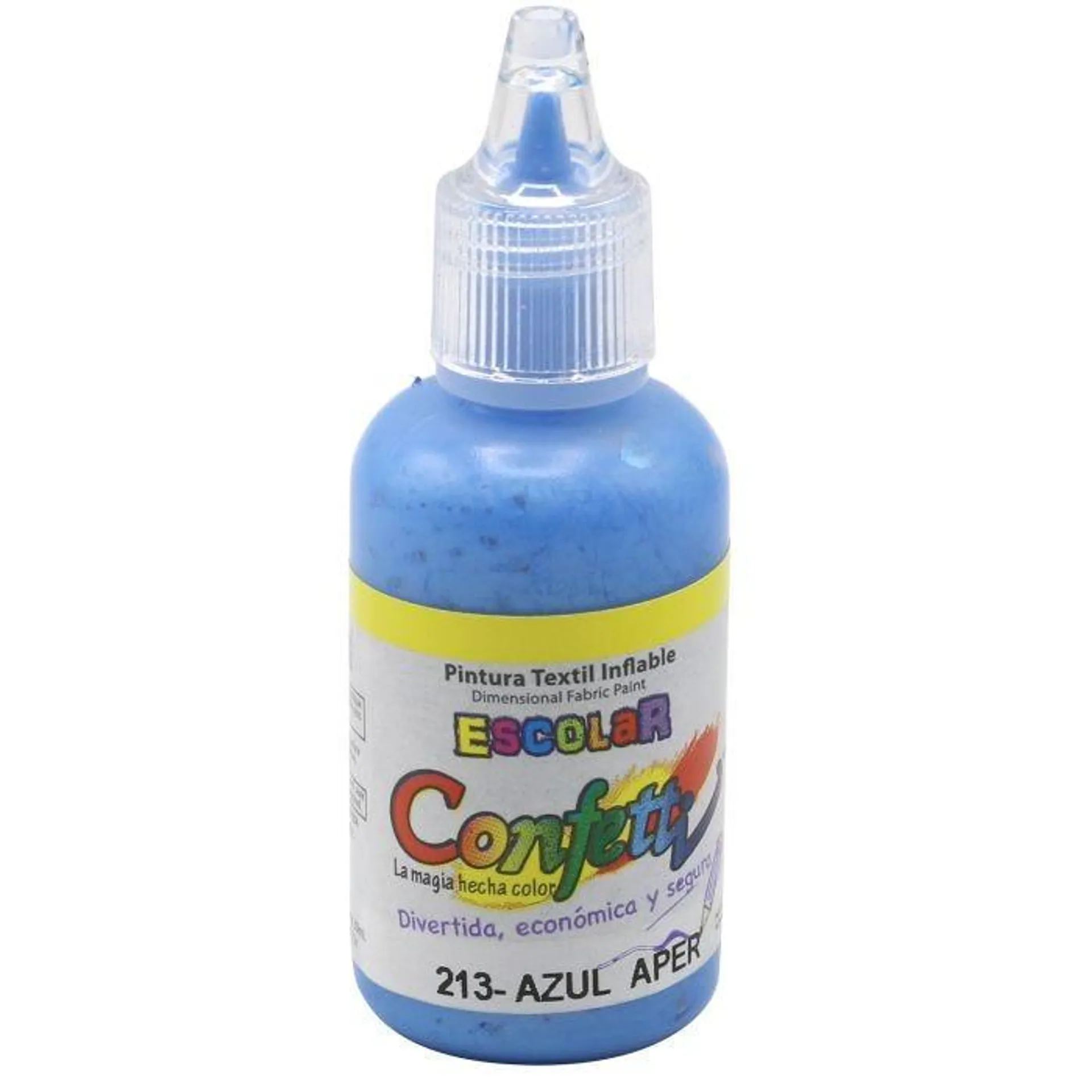 Pintura Textil Confetti 30 ml. Aperladas