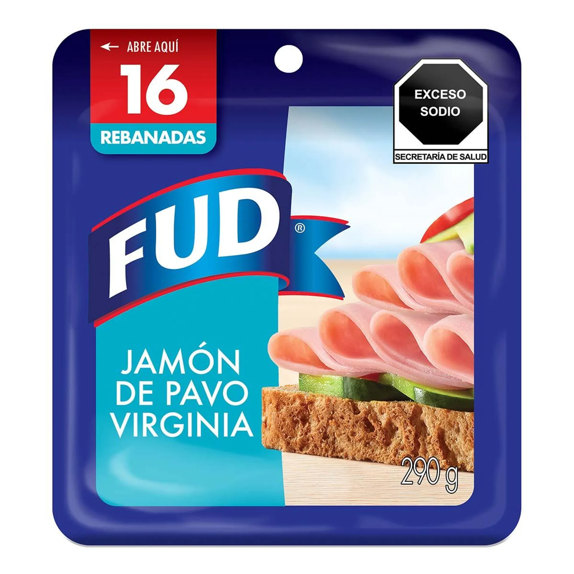 Jamón de Pavo Fud Virginia 290g