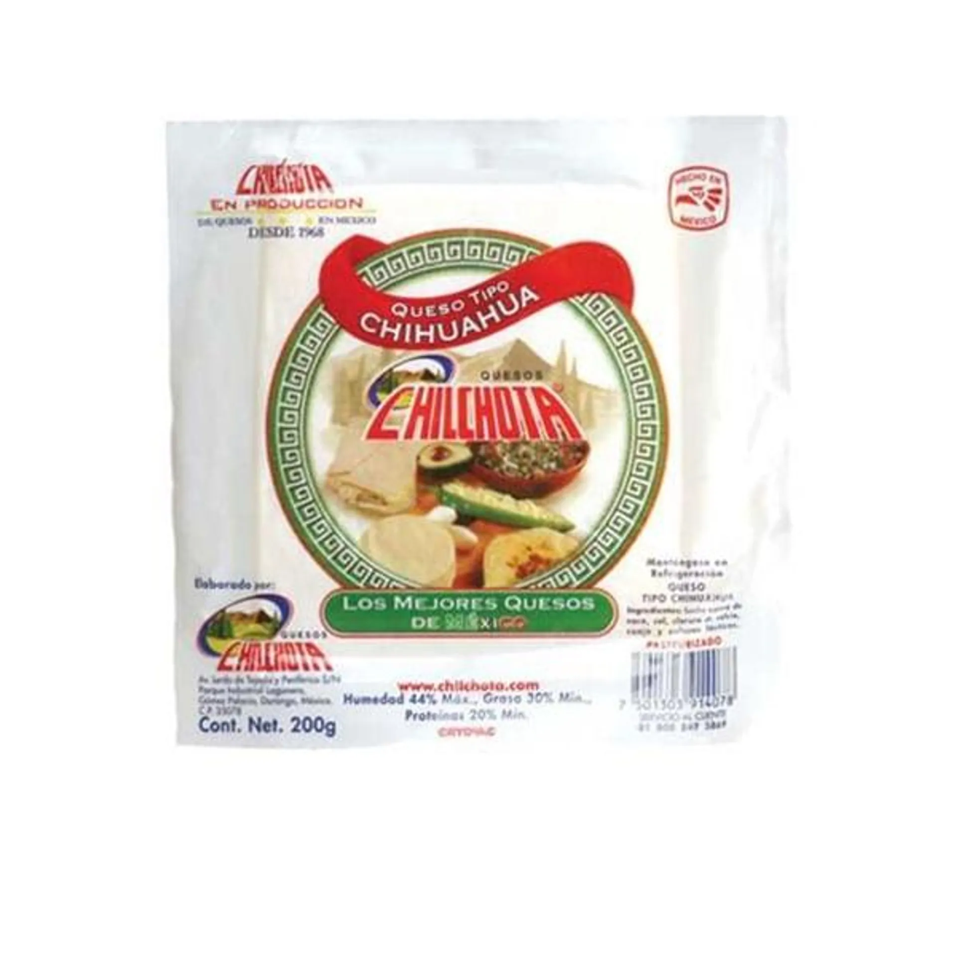 Queso Chilchota chihuahua 200 g