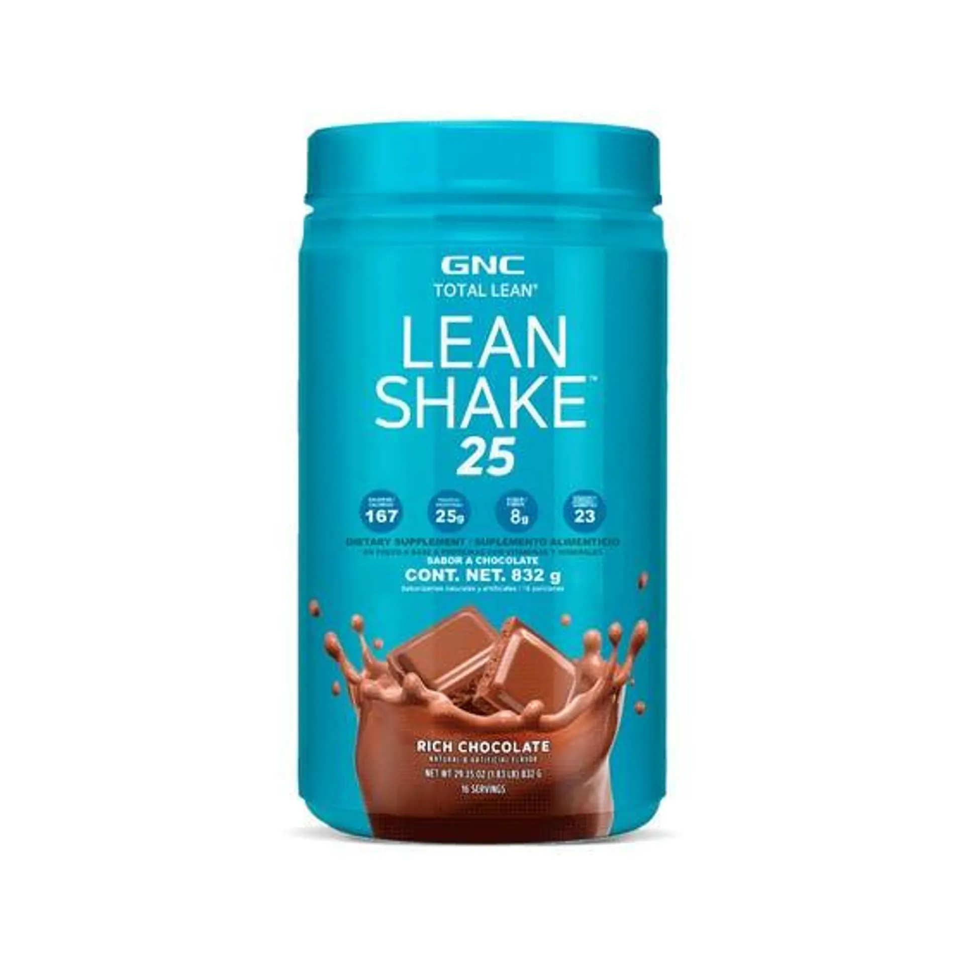 Lean Shake 25 Suplemento Alimenticio Total Lean Chocolate 832 Gramos