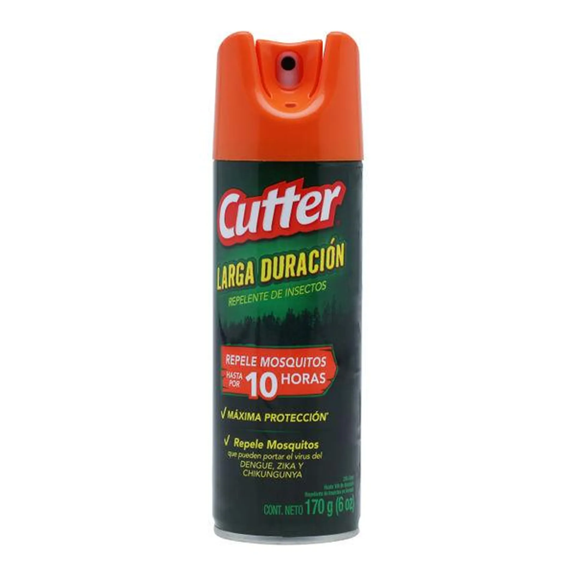 Repelente de Mosquitos en Aerosol Cutter Larga Duración 170 g