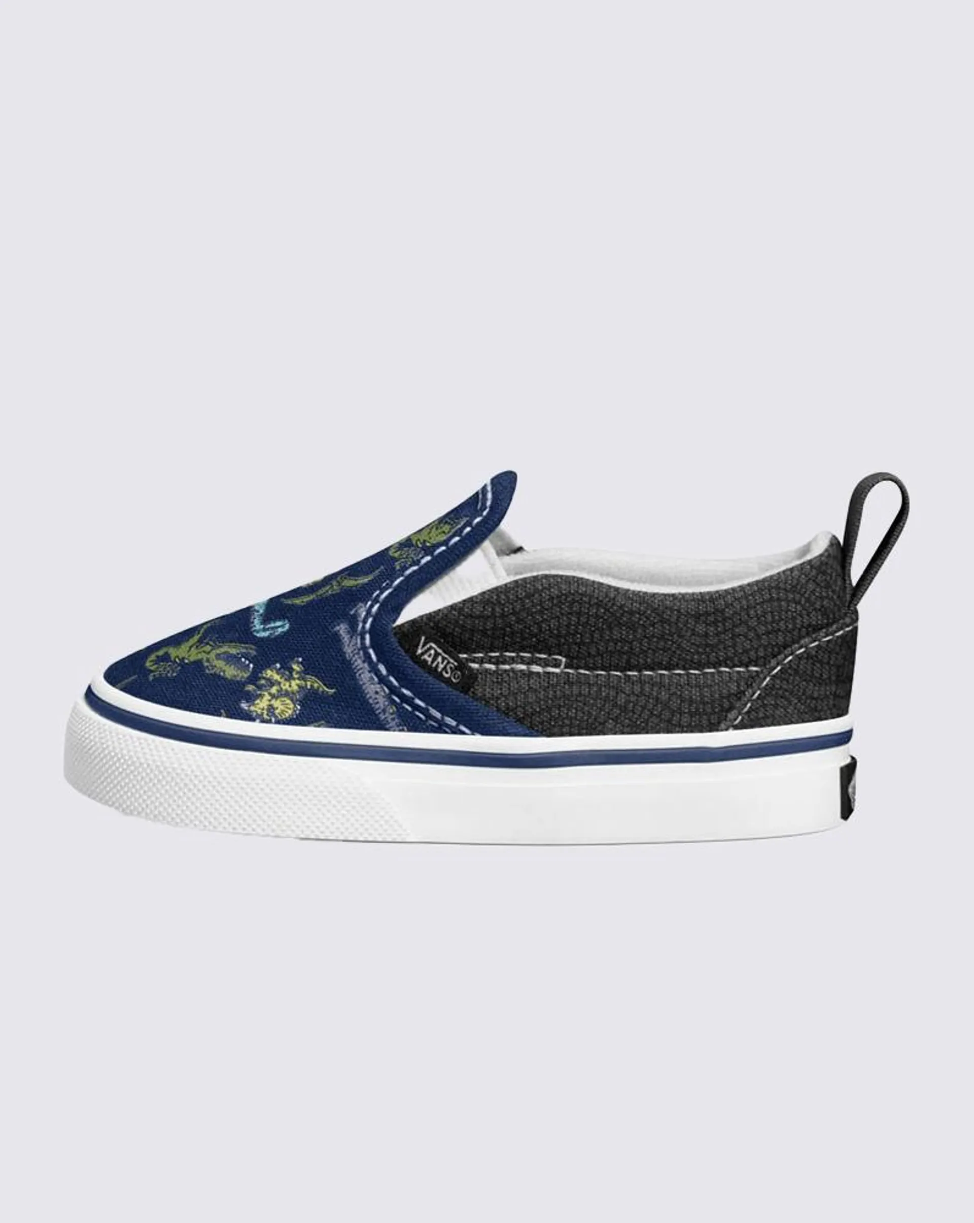 Tenis Slip-On V niños pequeños brillo en la obscuridad