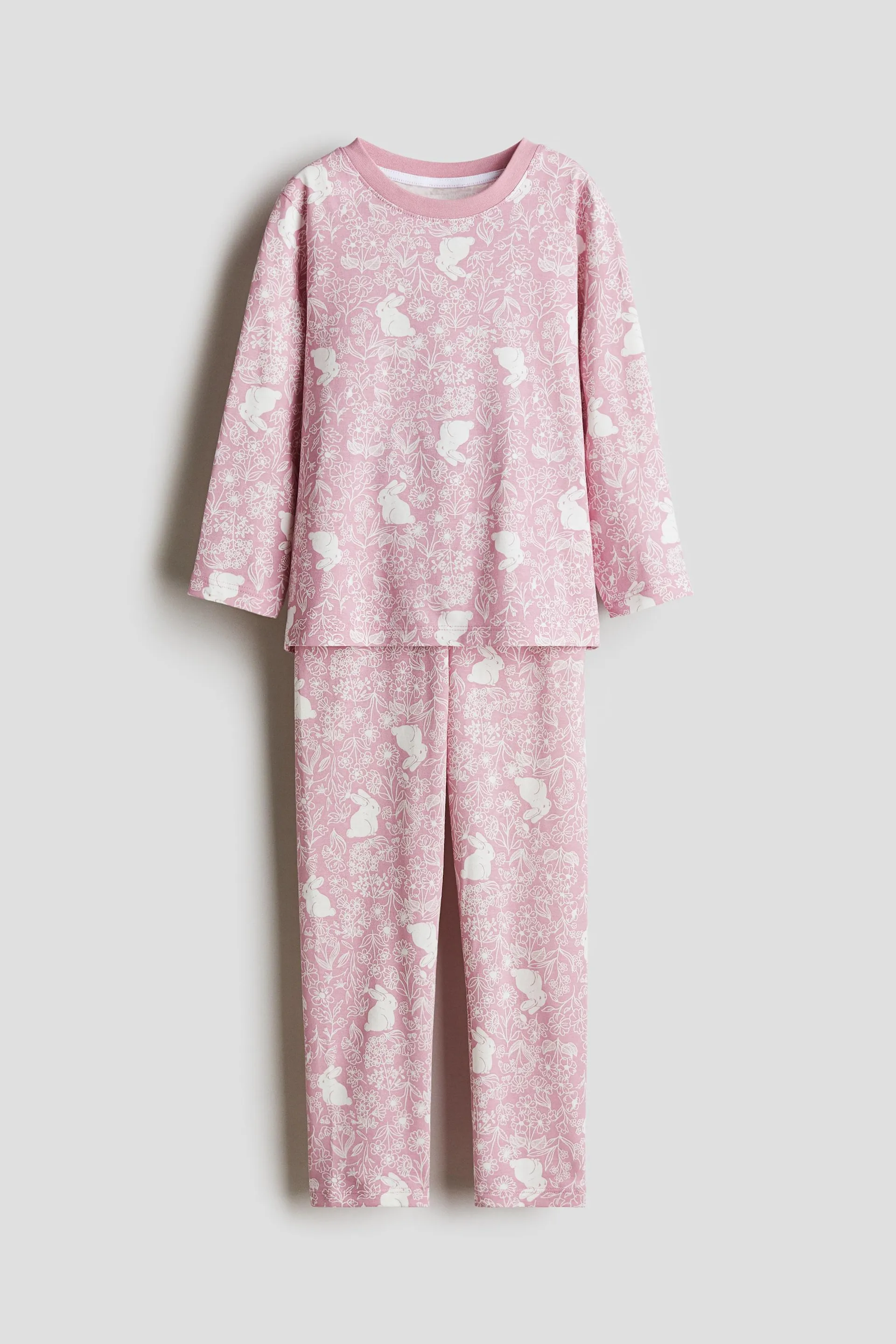 Pijama de algodón con diseño