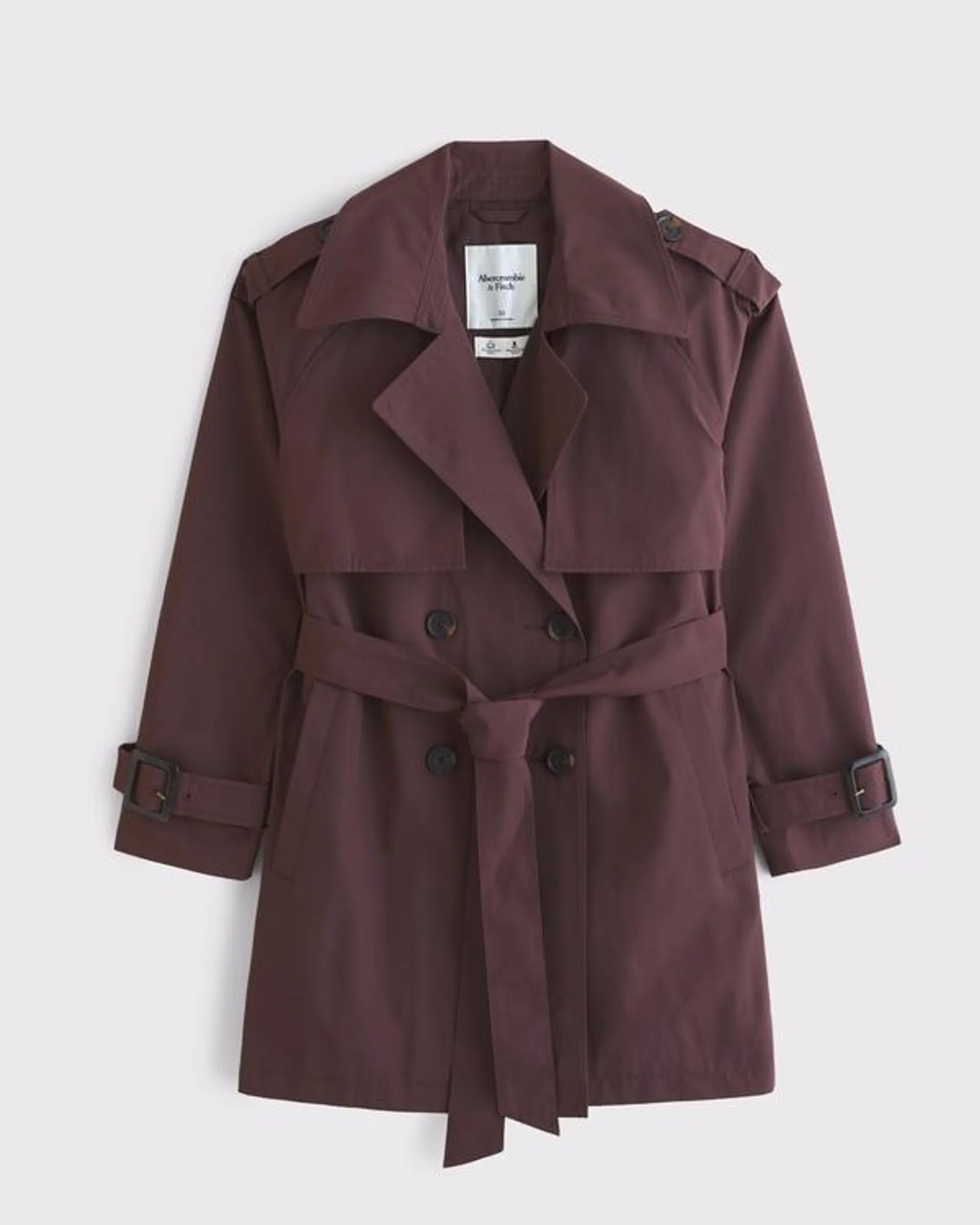 Mid-Length Trench Coat