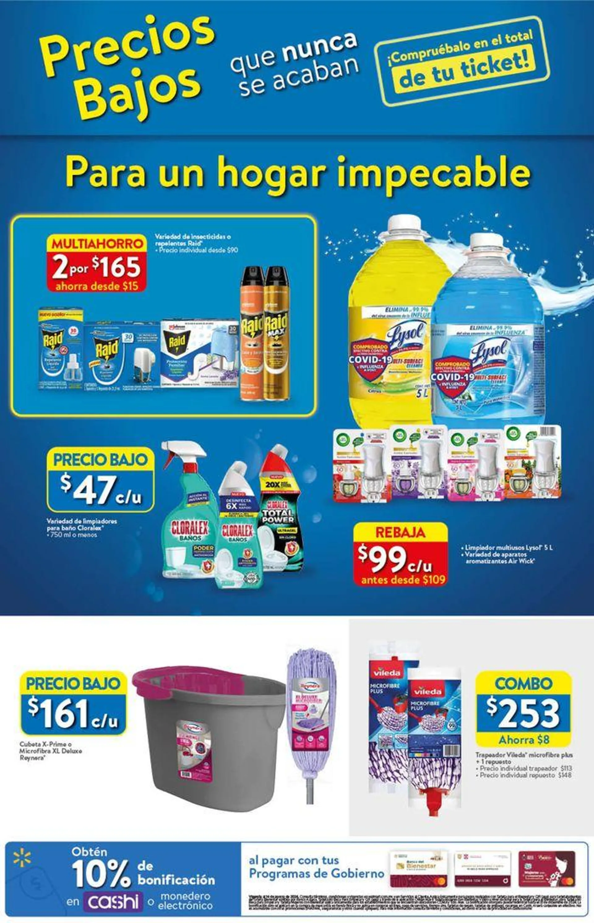 Catálogo de Walmart - Precios Bajos 25 de julio al 14 de agosto 2024 - Pagina 12