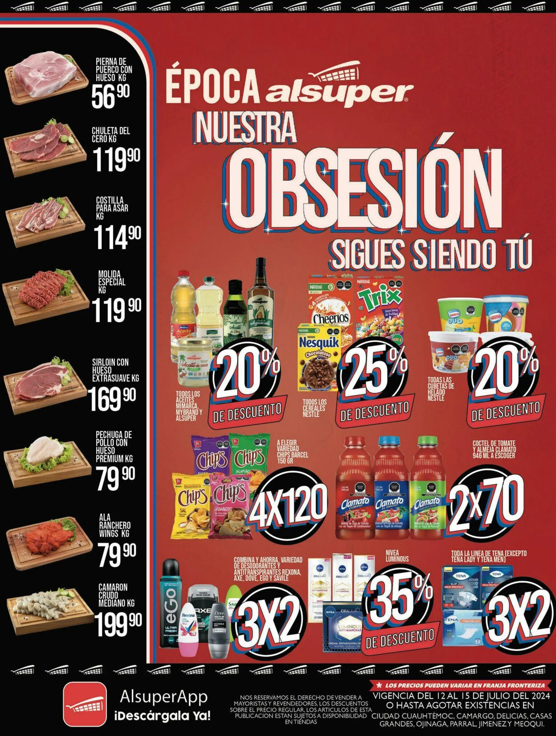 Catálogo de Alsuper - Chihuahua-estado 12 de julio al 15 de julio 2024 - Pagina 1