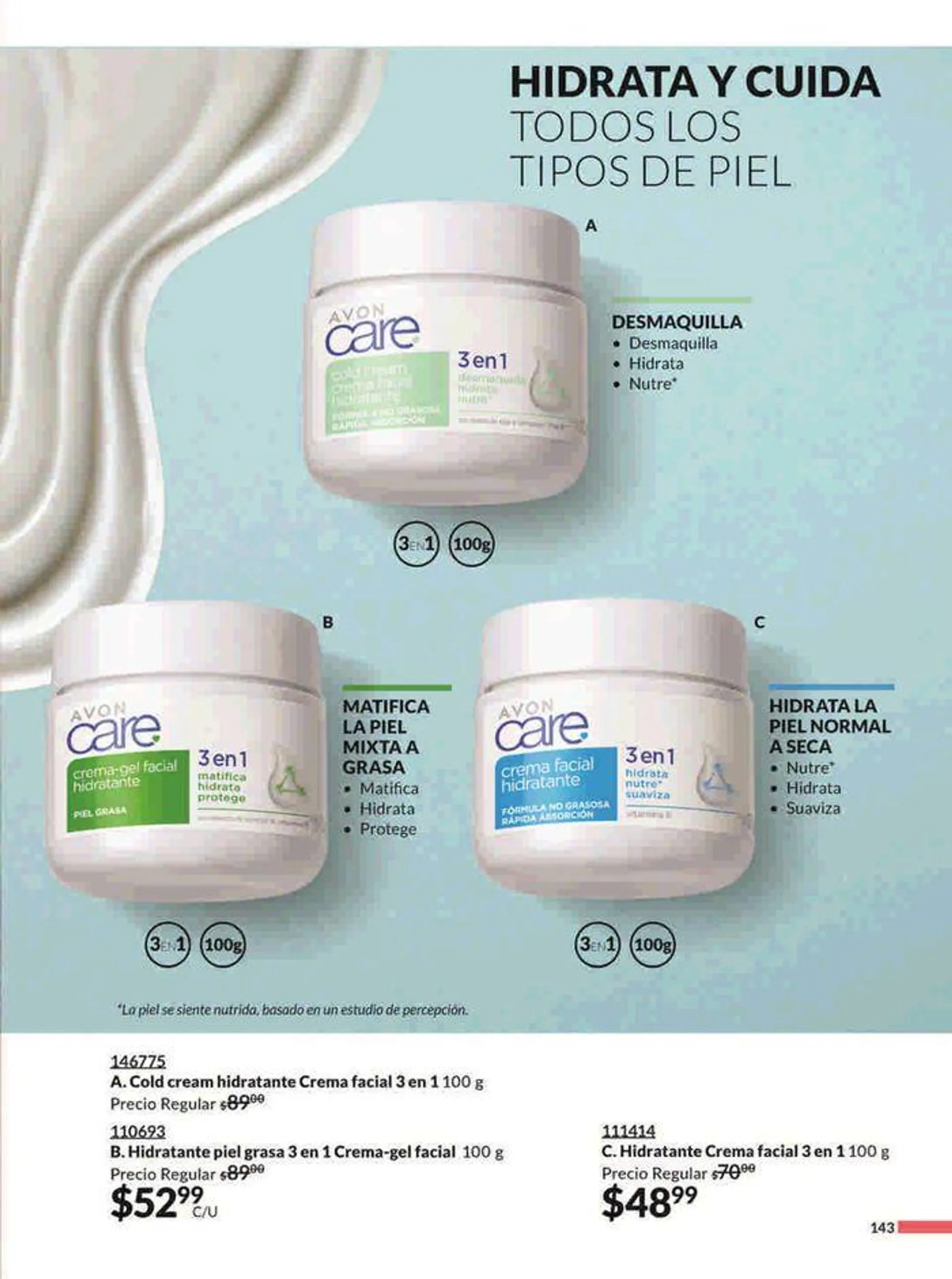 Avon COSMÉTICOS C16 - 143