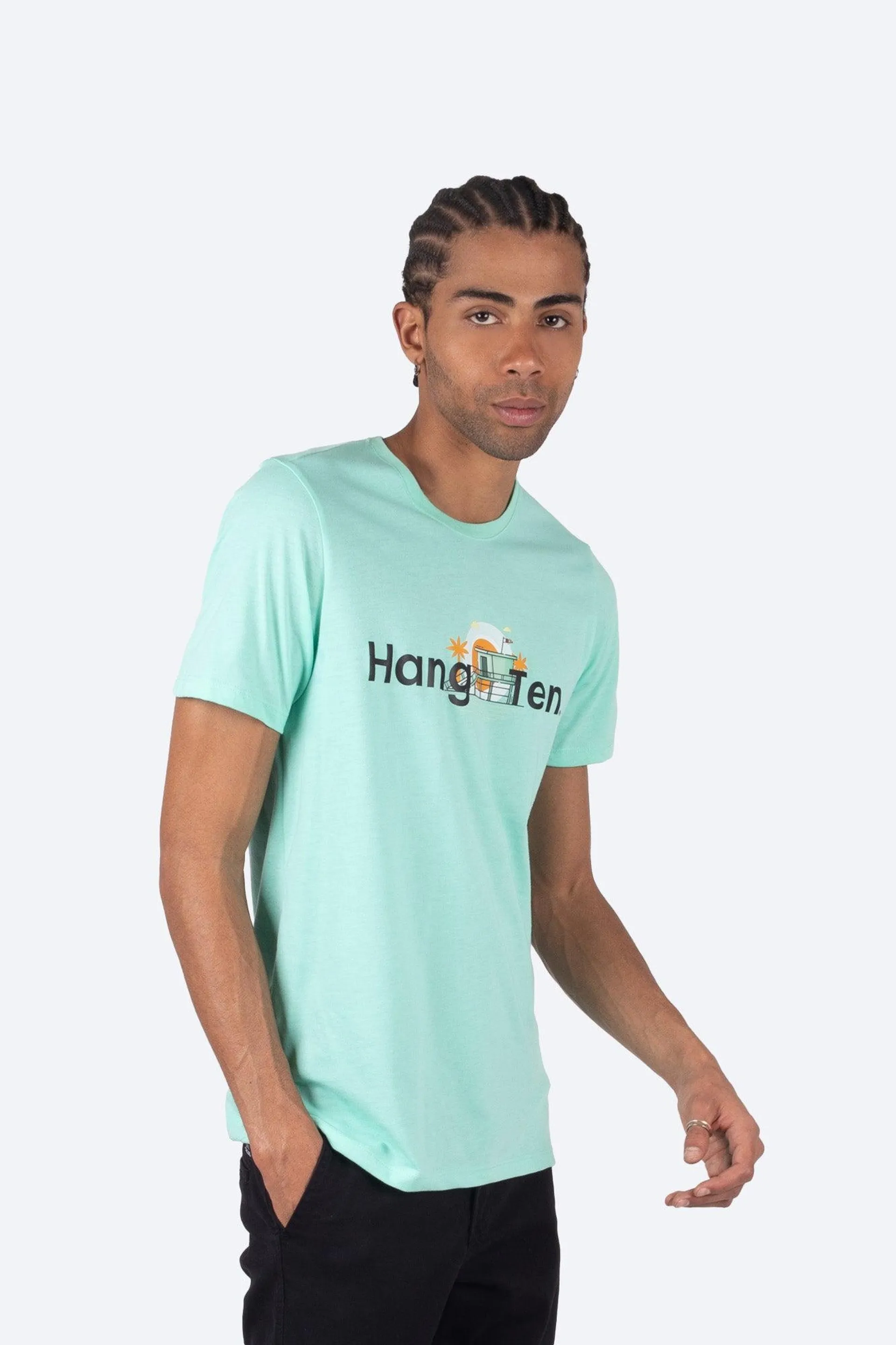 Playera con estampado Hang Ten