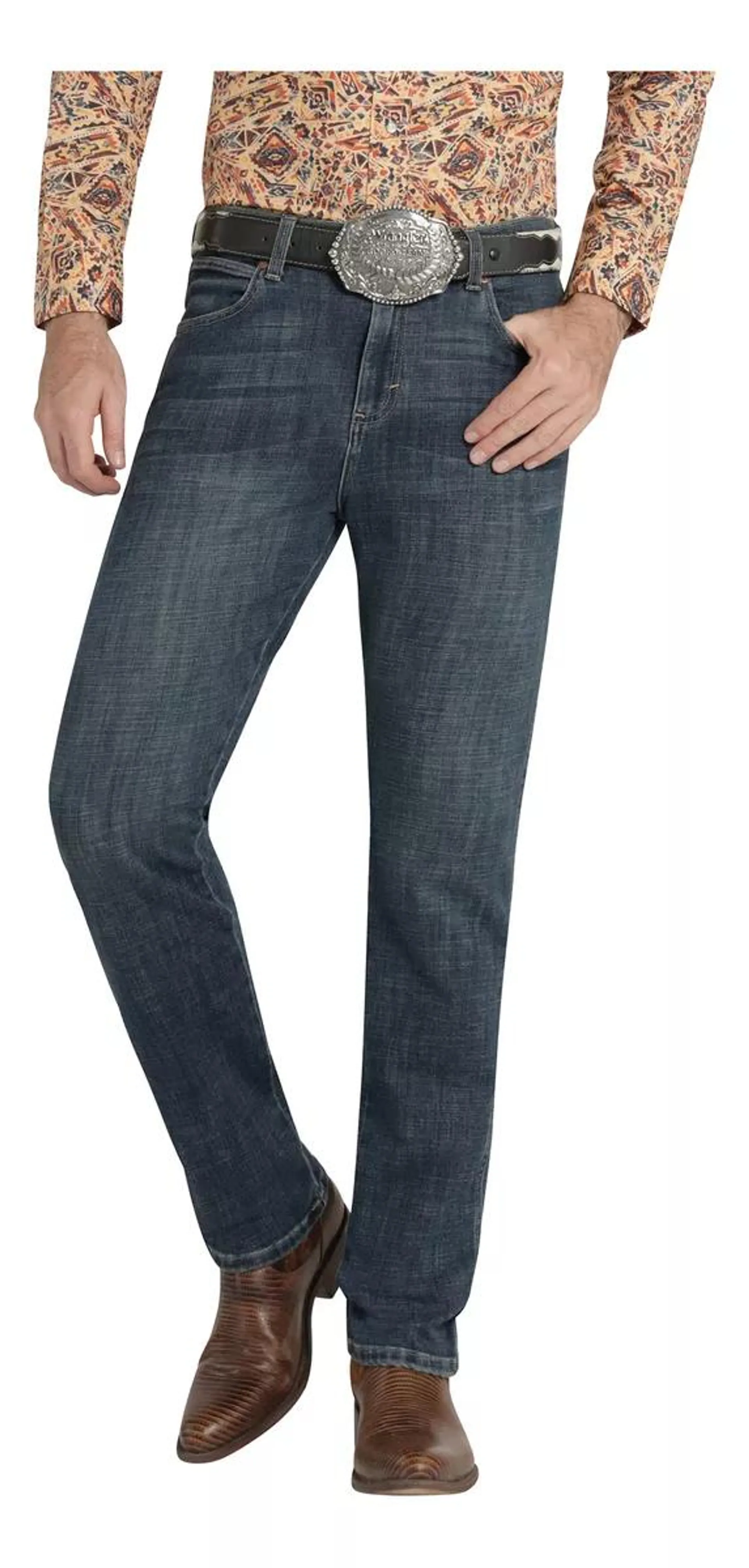 Jeans Vaquero Hombre Wrangler Slim Straight 507