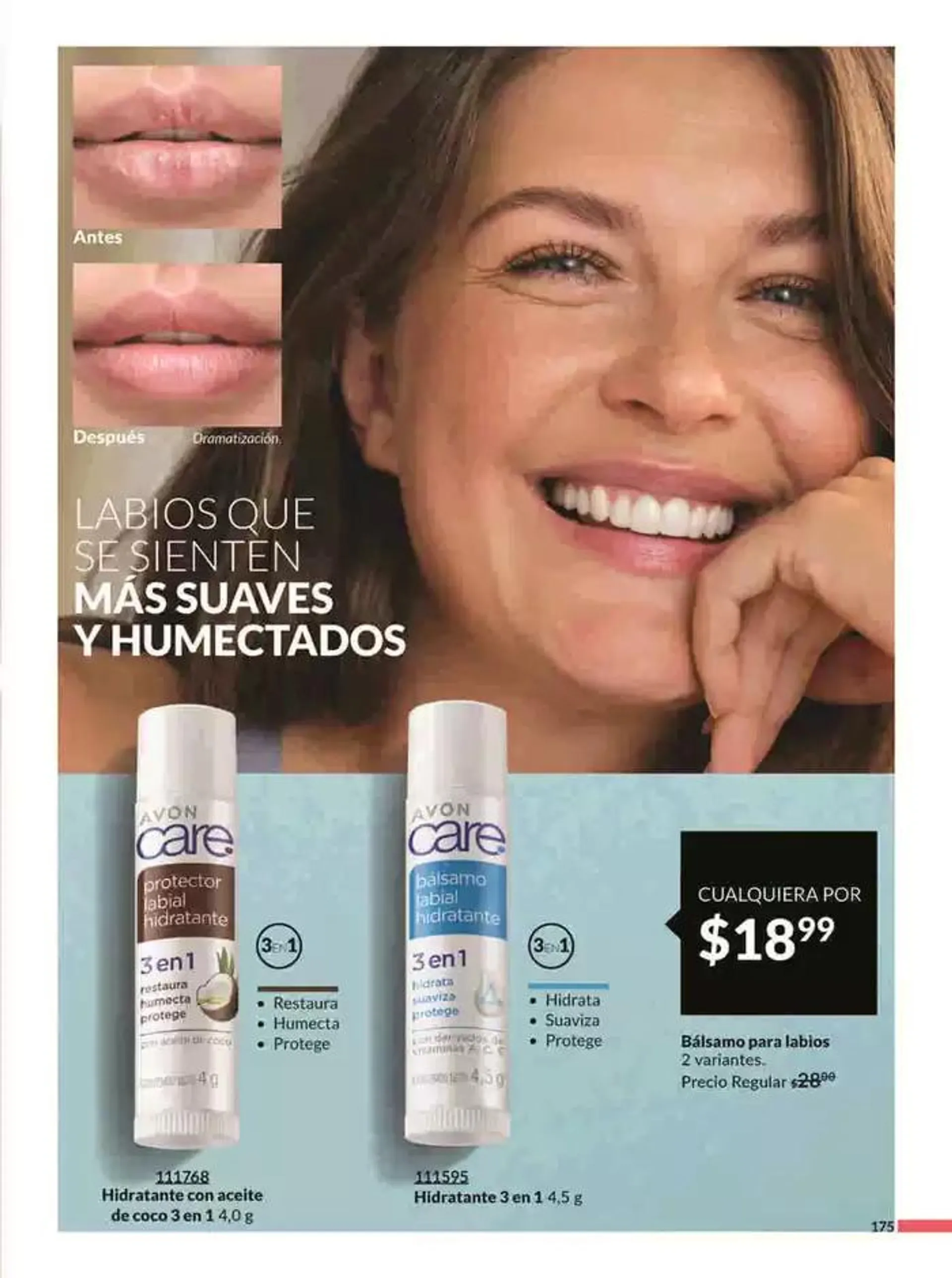 Catálogo de Avon COSMÉTICOS C18 9 de octubre al 15 de noviembre 2024 - Pagina 175