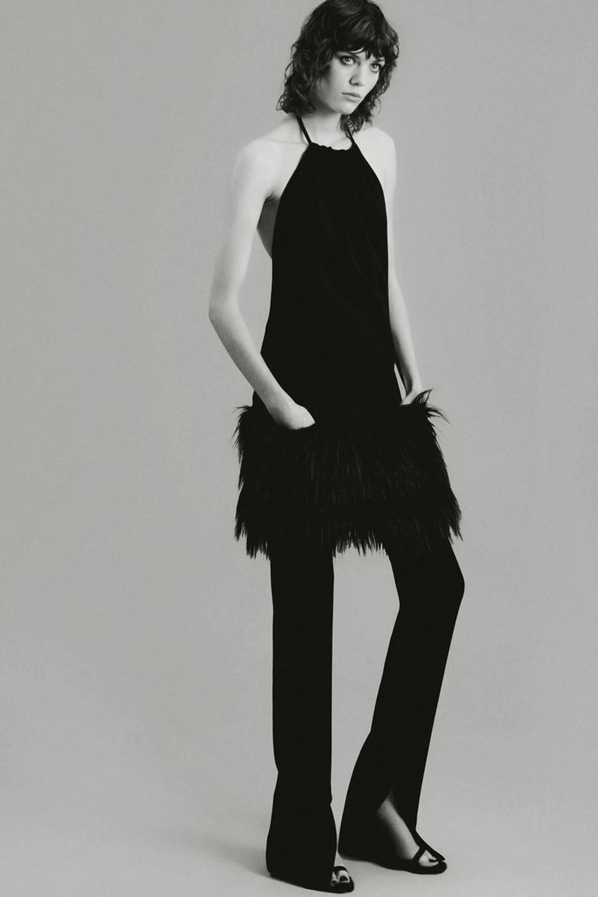 VESTIDO BAJO EFECTO PELO LIMITED EDITION