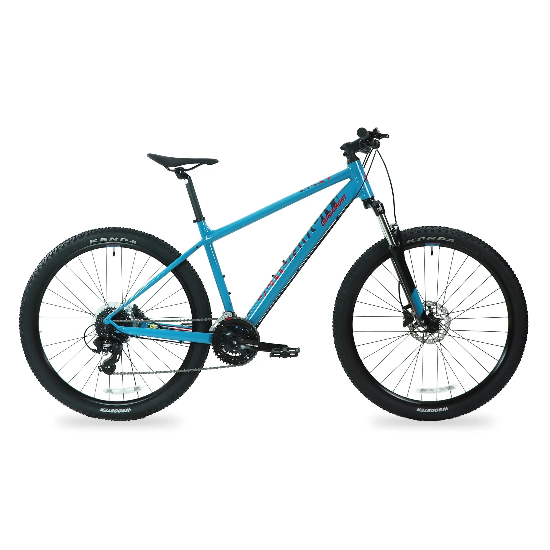 Bicicleta BERGAMONT Montaña REVOX 3 R27.5 3x8 Hombre FS Shimano Frenos Doble Disco Hidráulico Aluminio Azul Talla:MM (286833-159)