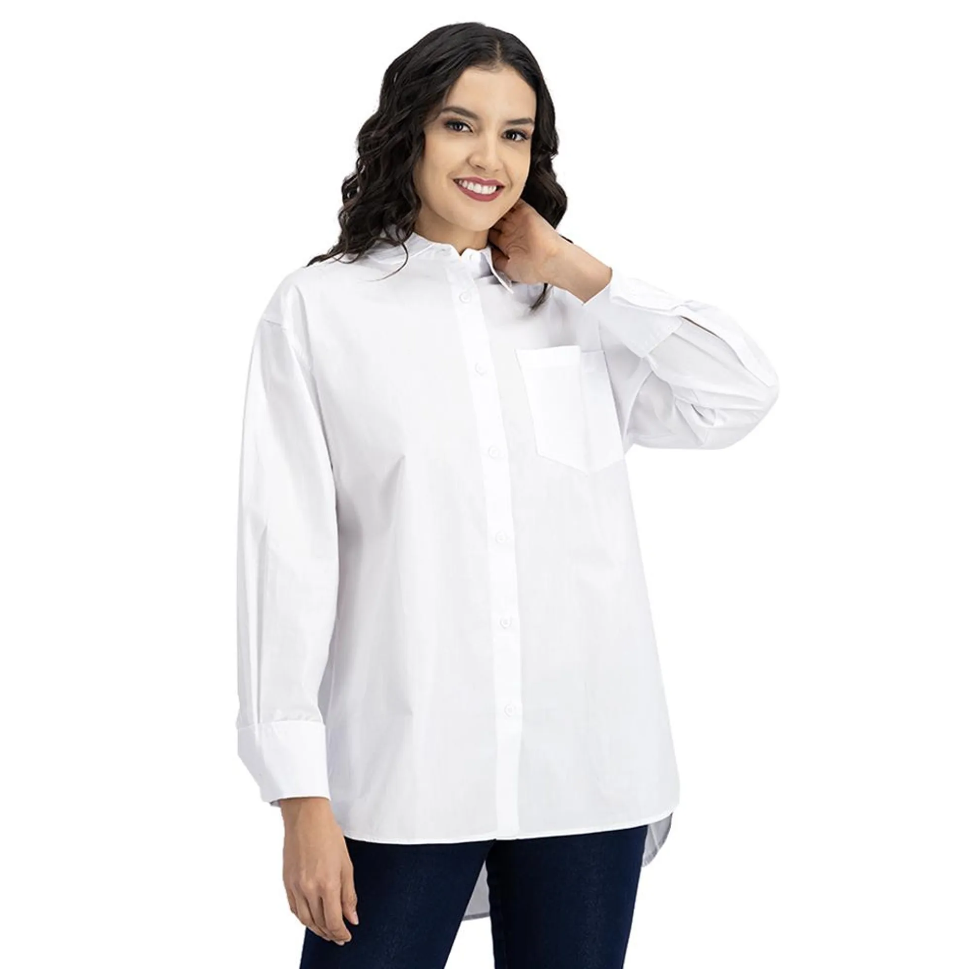 Camisa Mujer Diseño Liso