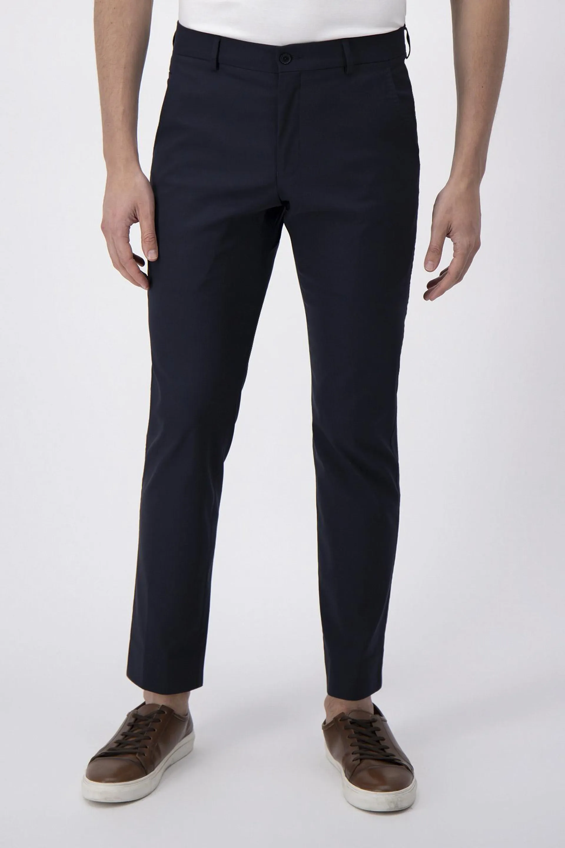 Pantalón Formal Calderoni Azul Marino Slim Fit