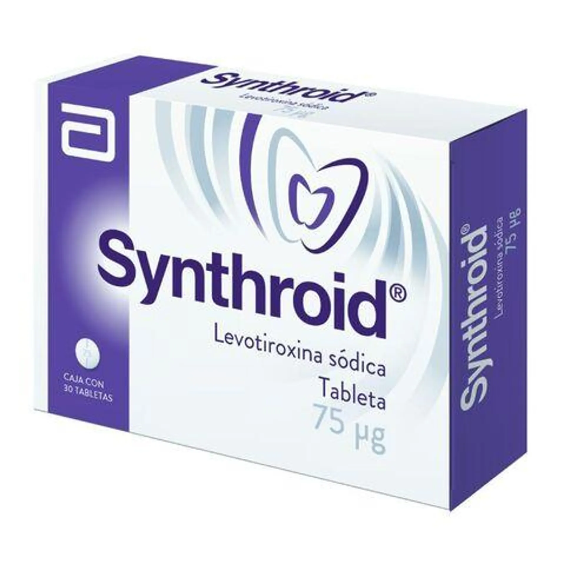 Synthroid 30 Tabletas Caja