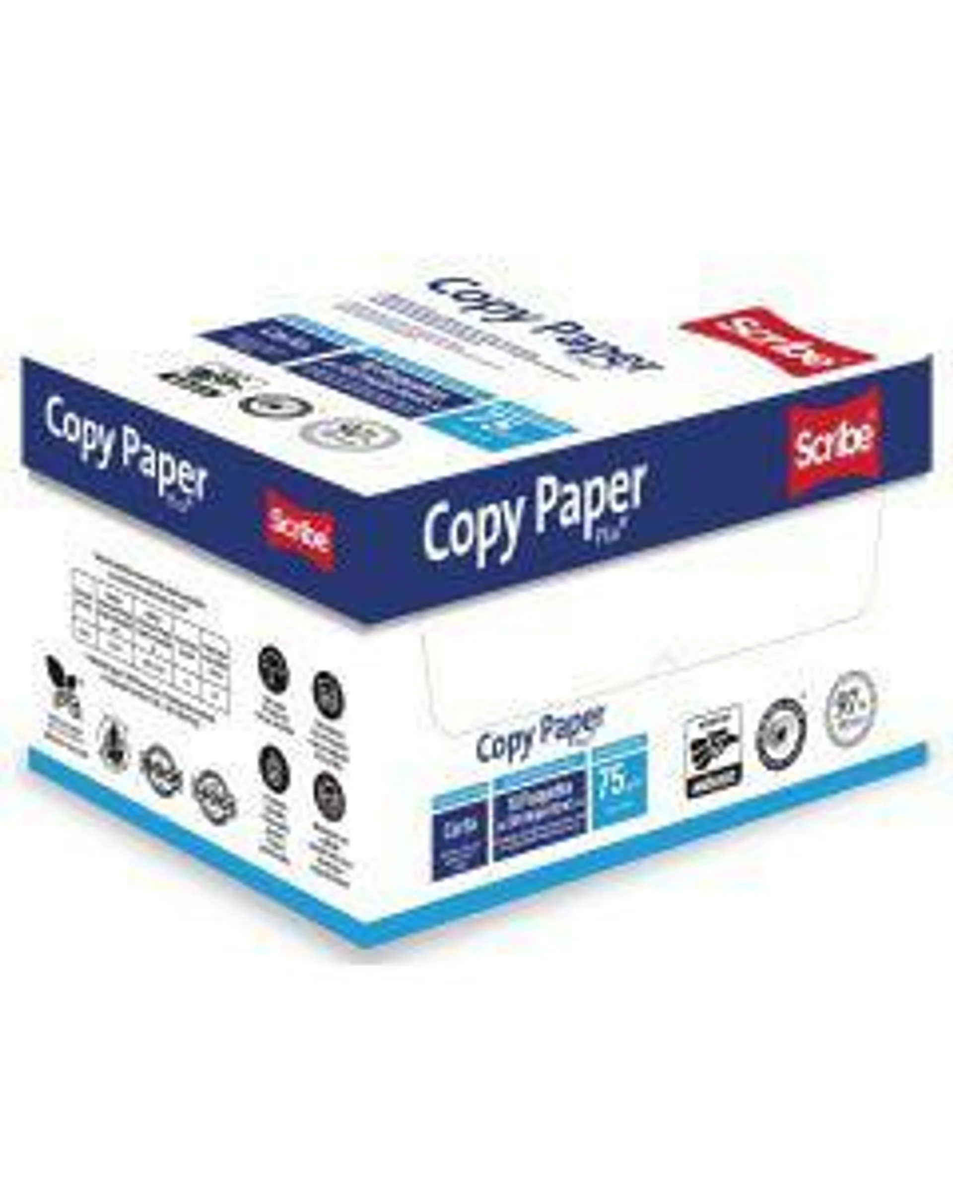 BOND BLANCO COPY PAPER 21.5 X 28 CARTA C/500 75 GMS. BCO.97%