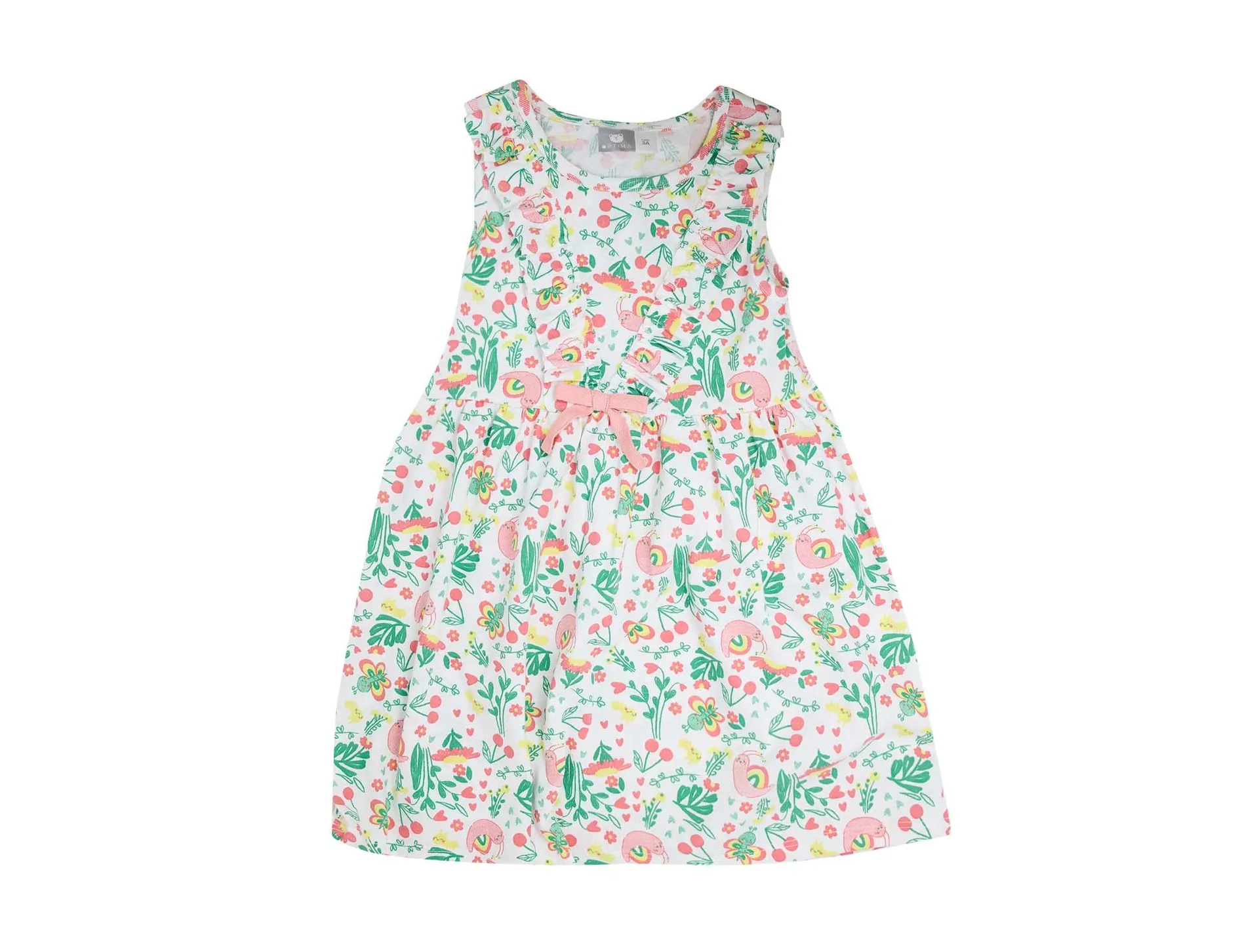 Vestido Baby Optima Flores Para Bebe 31612 Talla 2