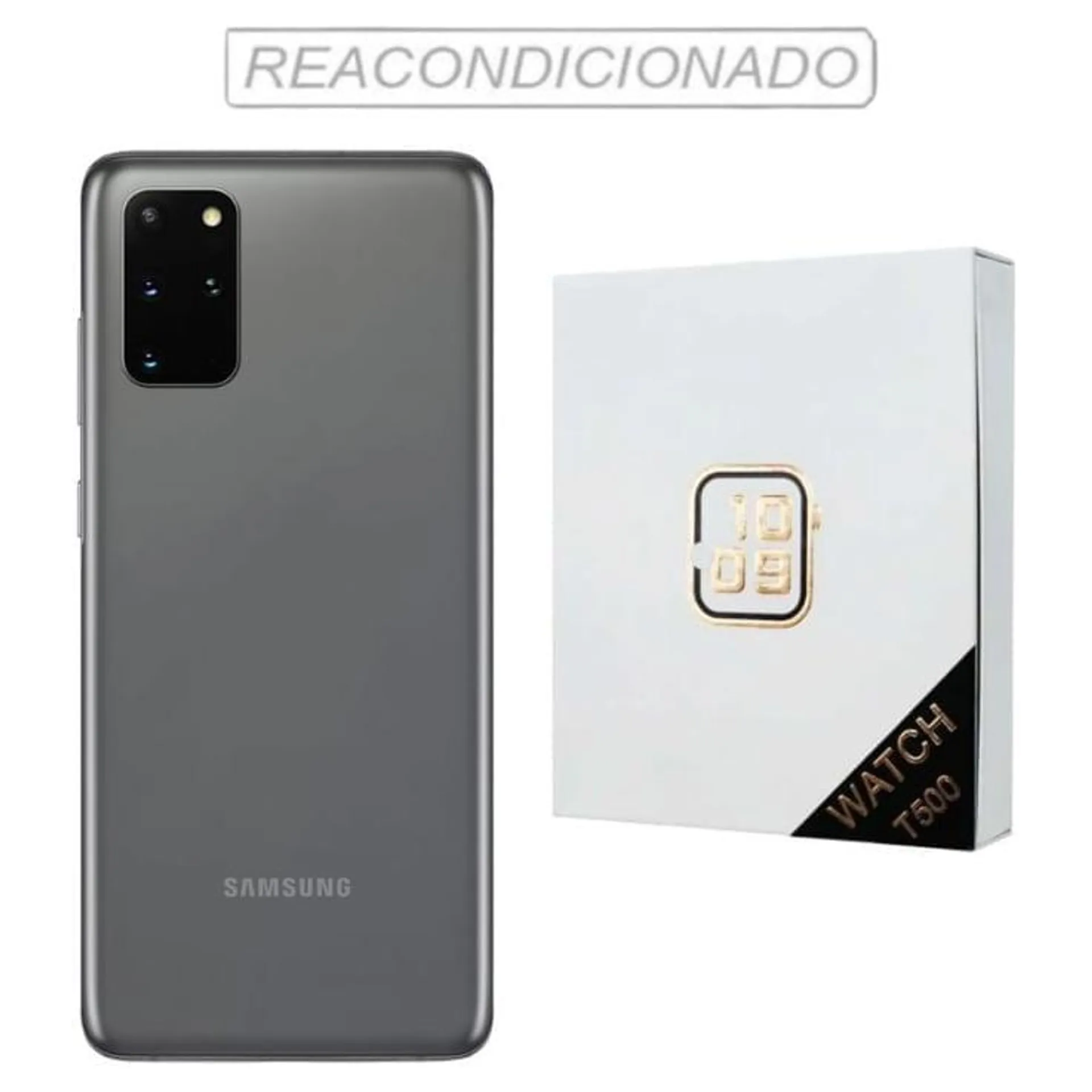 Samsung s20 Plus Reacondicionado + reloj genérico