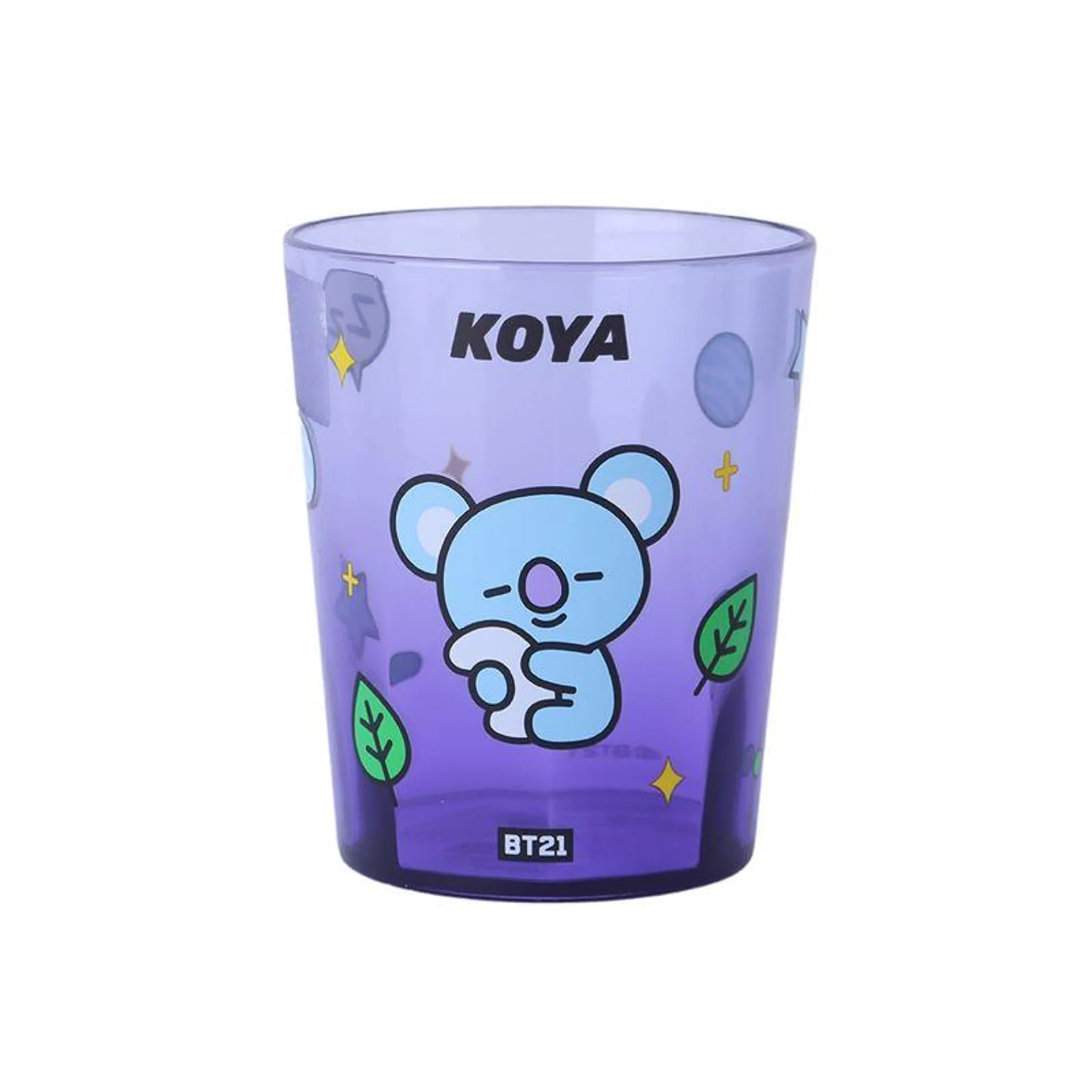 Vaso Para Baño BT21 Koya Plástico Lila