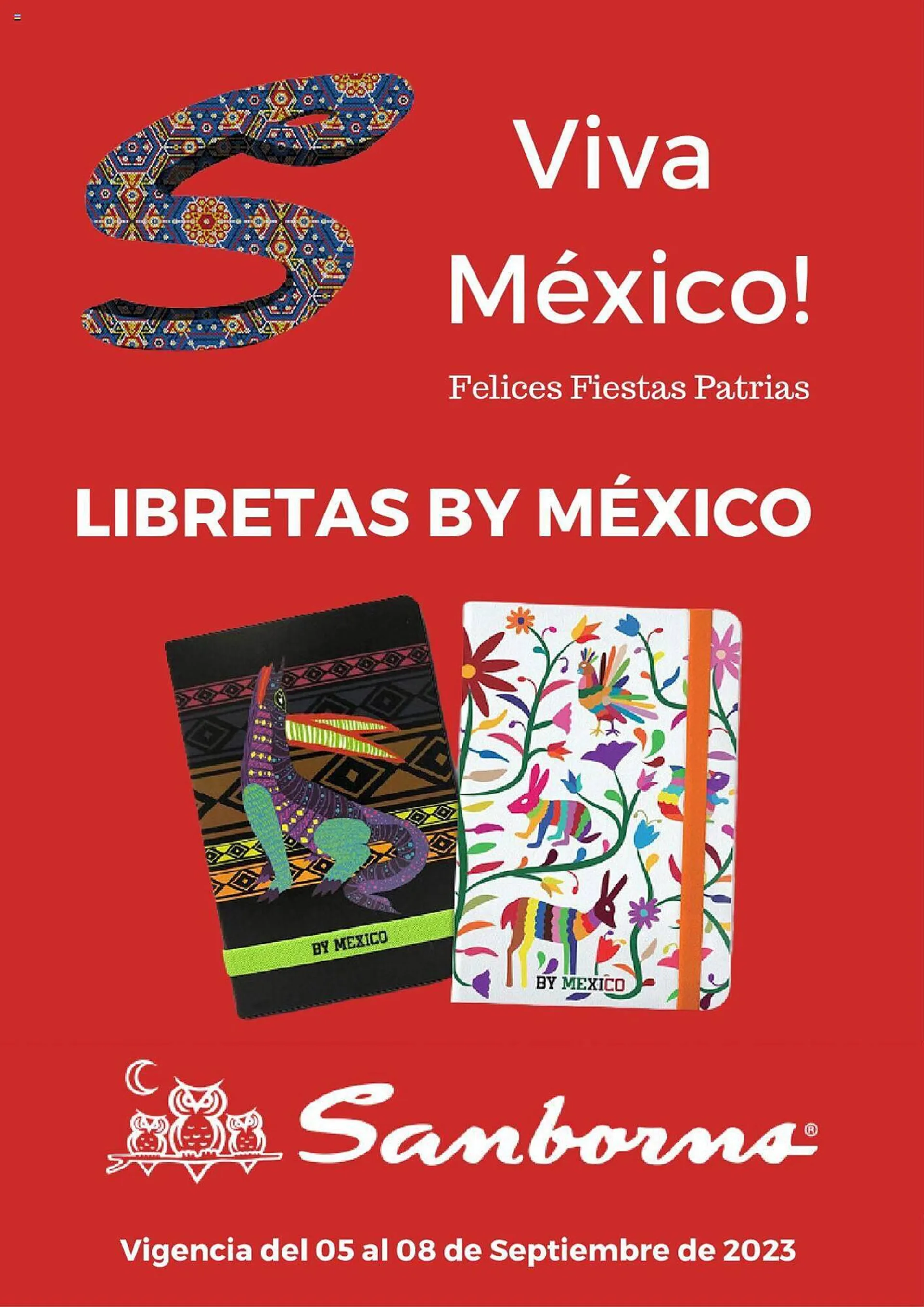 Catálogo de Catálogo Sanborns 5 de septiembre al 8 de septiembre 2023 - Pagina 1