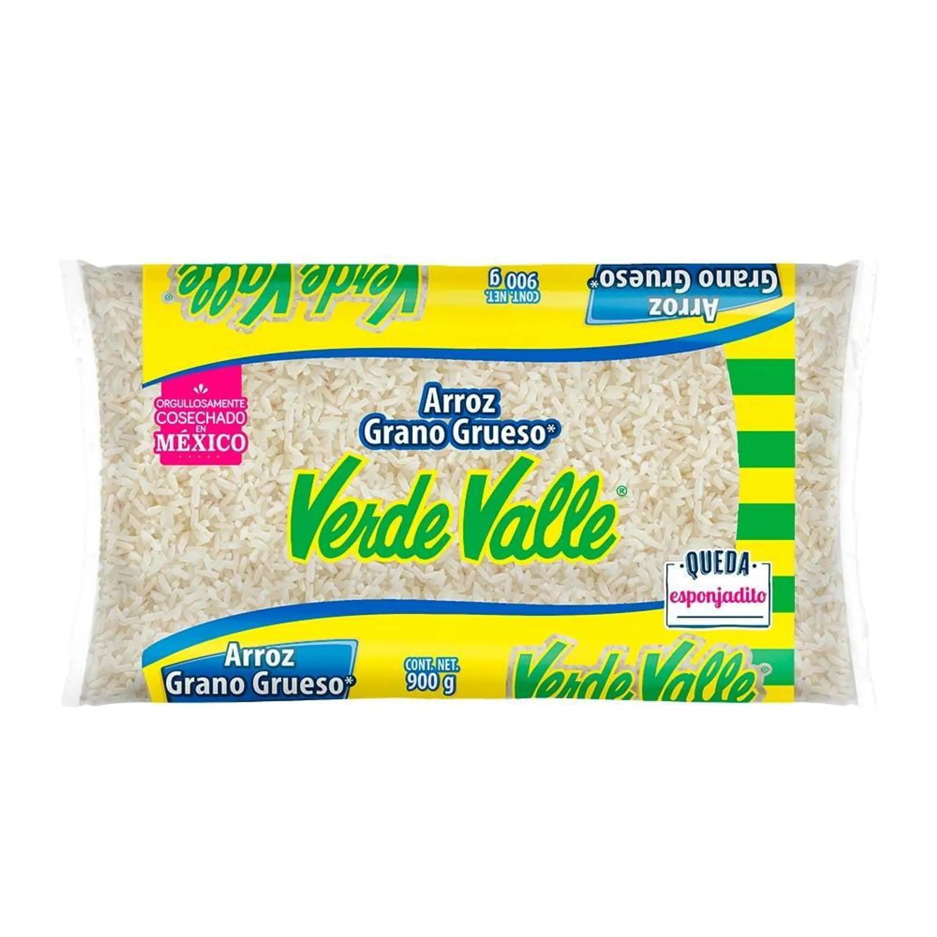 Arroz Verde Valle grano grueso 900 g