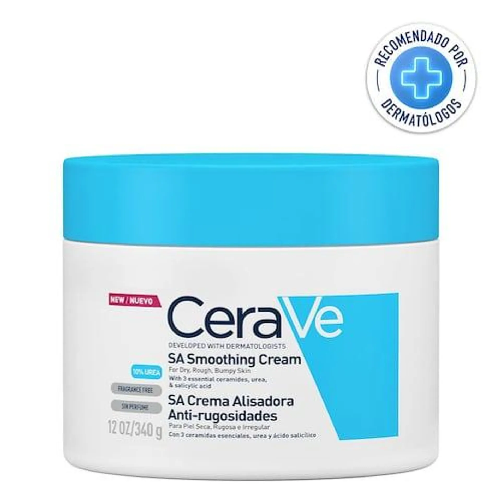 Crema Alisadora Anti-Rugosidades 340 g Cera Ve