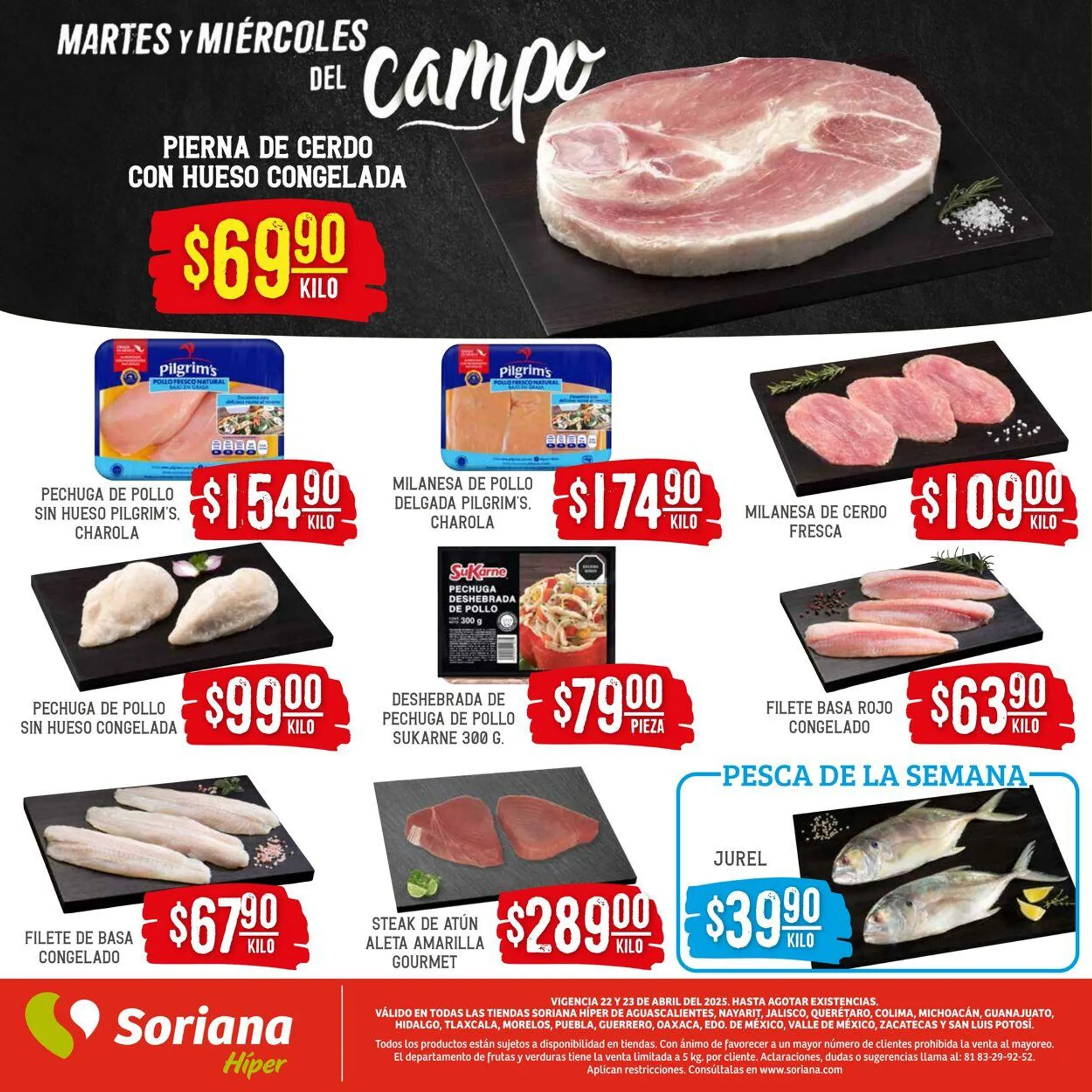 Catálogo de Soriana - Martes y Miércoles del Campo Híper Nacional Oferta actual 22 de abril al 23 de abril 2025 - Pagina 4