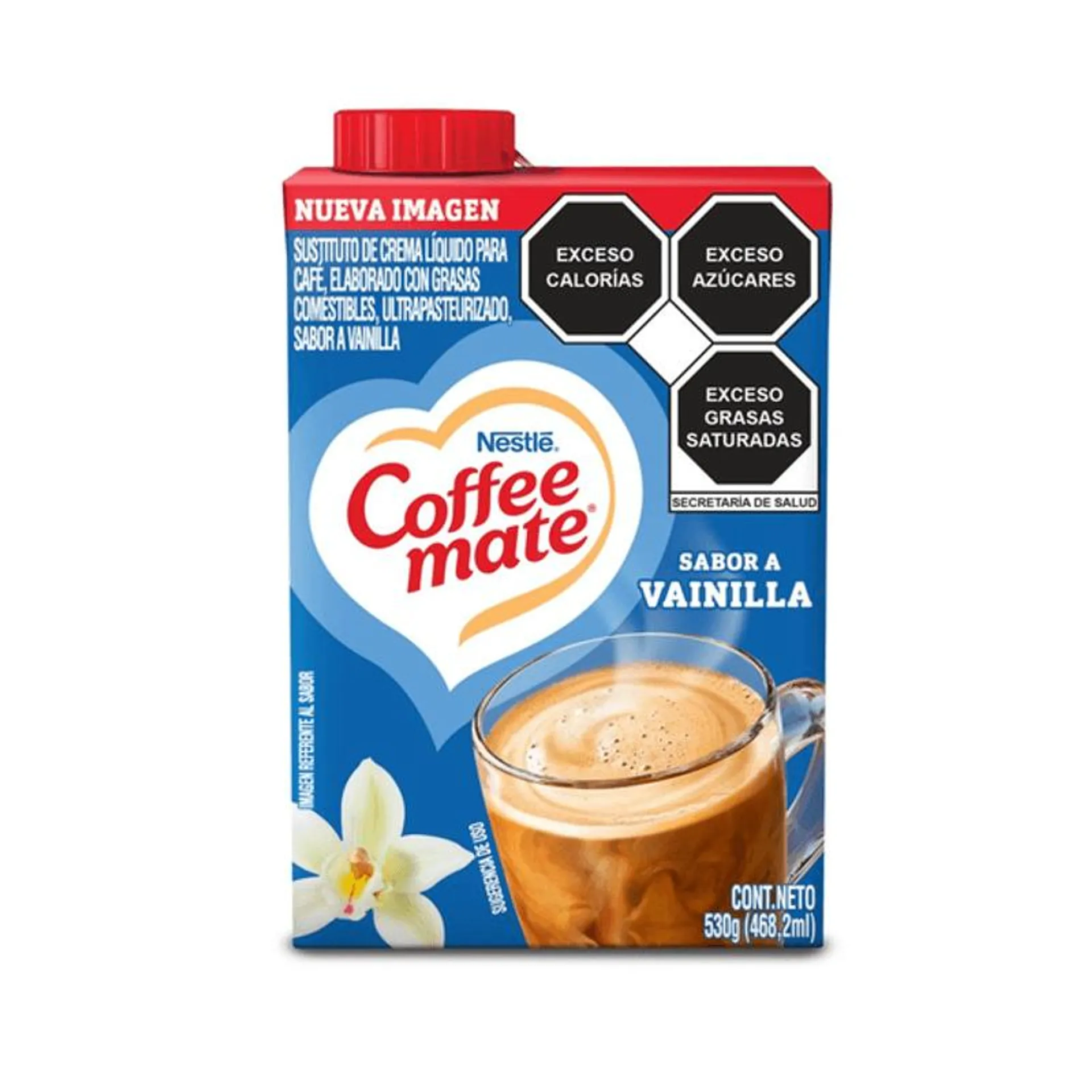 Crema Para Café Líquido Sabor Vainilla 530 Ml