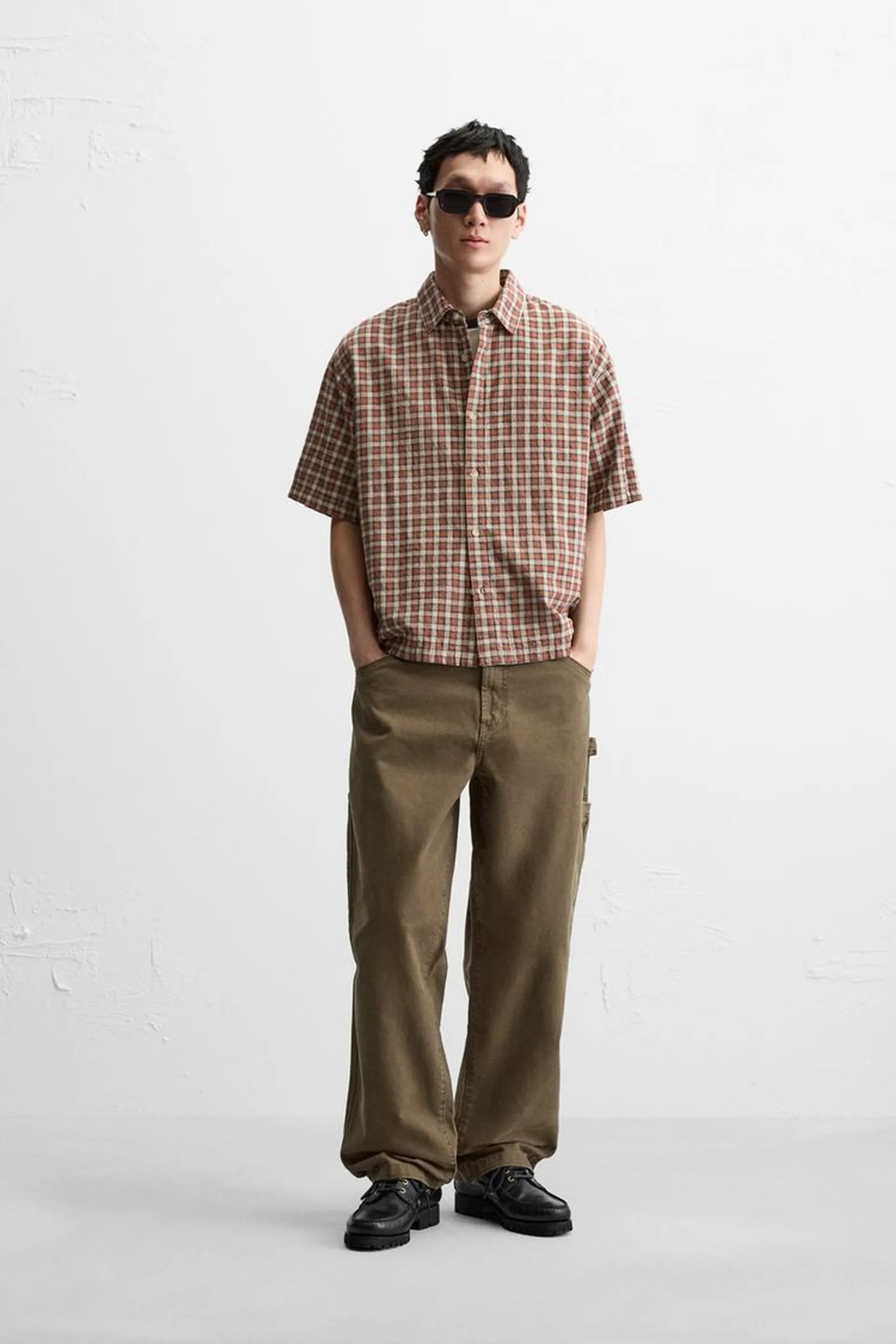 CAMISA ESTRUCTURA A CUADROS