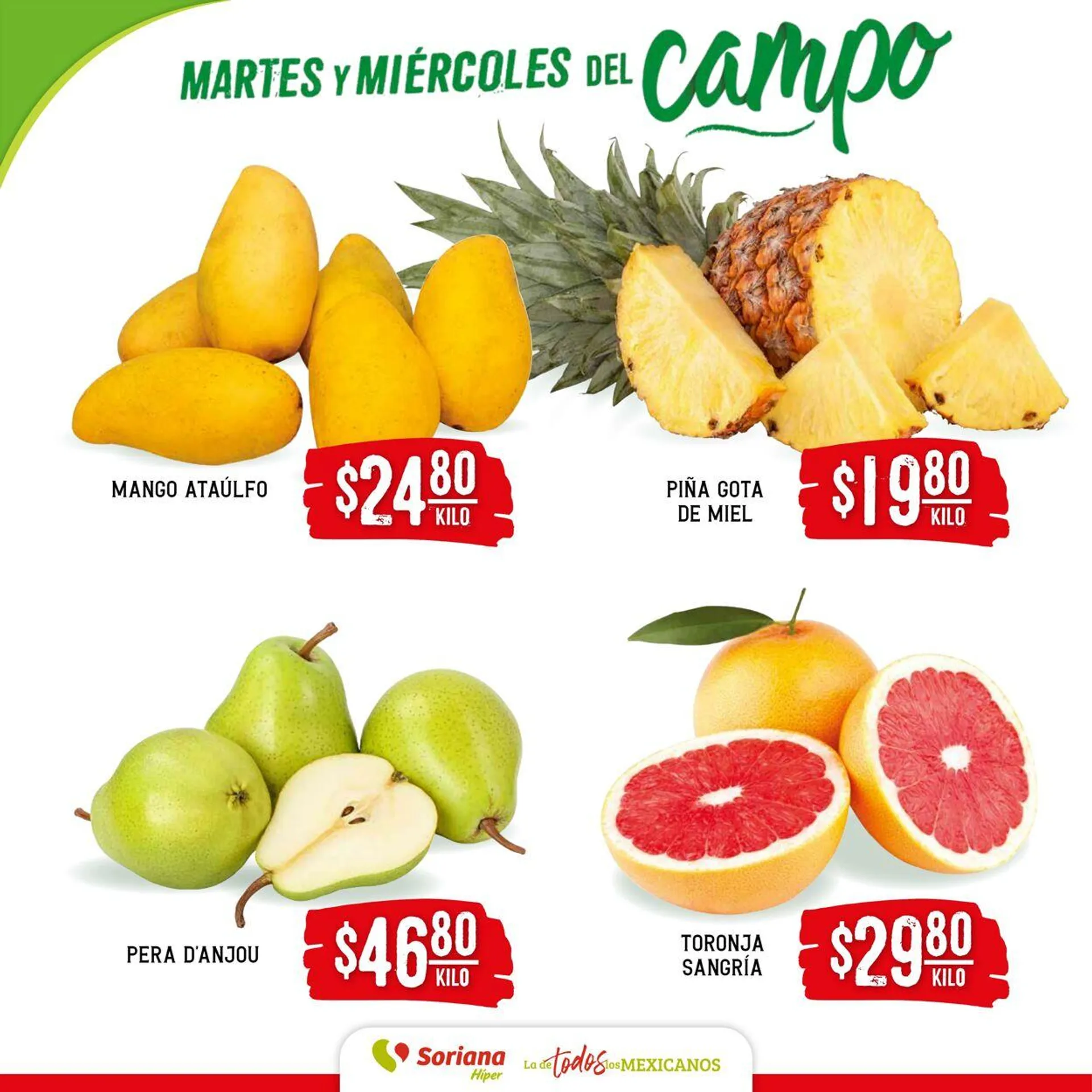 Catálogo de Soriana - Martes y Miércoles del Campo Híper Nacional Oferta actual 29 de abril al 30 de abril 2025 - Pagina 2