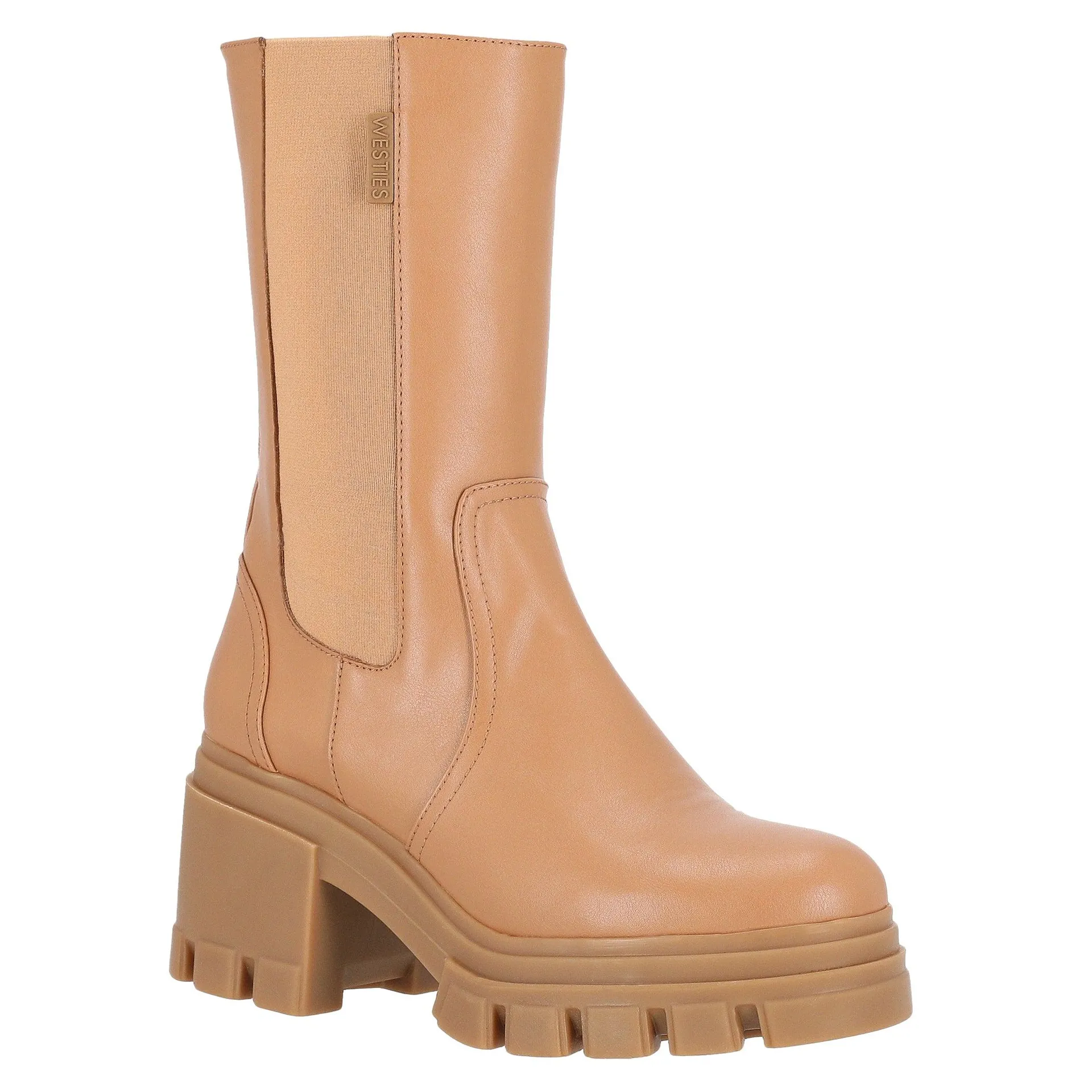 Bota Alta Chufa Sintetico Camel Westies