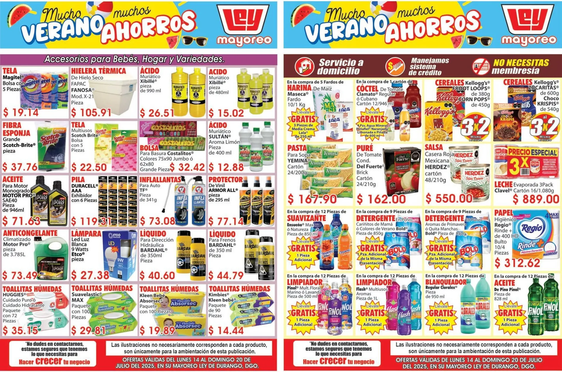 Catálogo de Catálogo Casa Ley 14 de julio al 20 de julio 2025 - Pagina 1