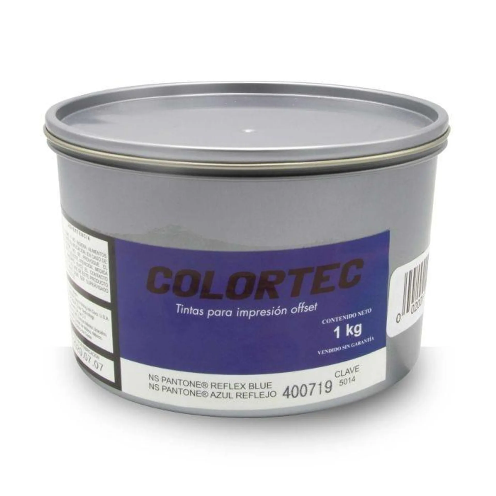 Tinta Pantone Colortec 5014 Azul Reflejo 1 Kg.