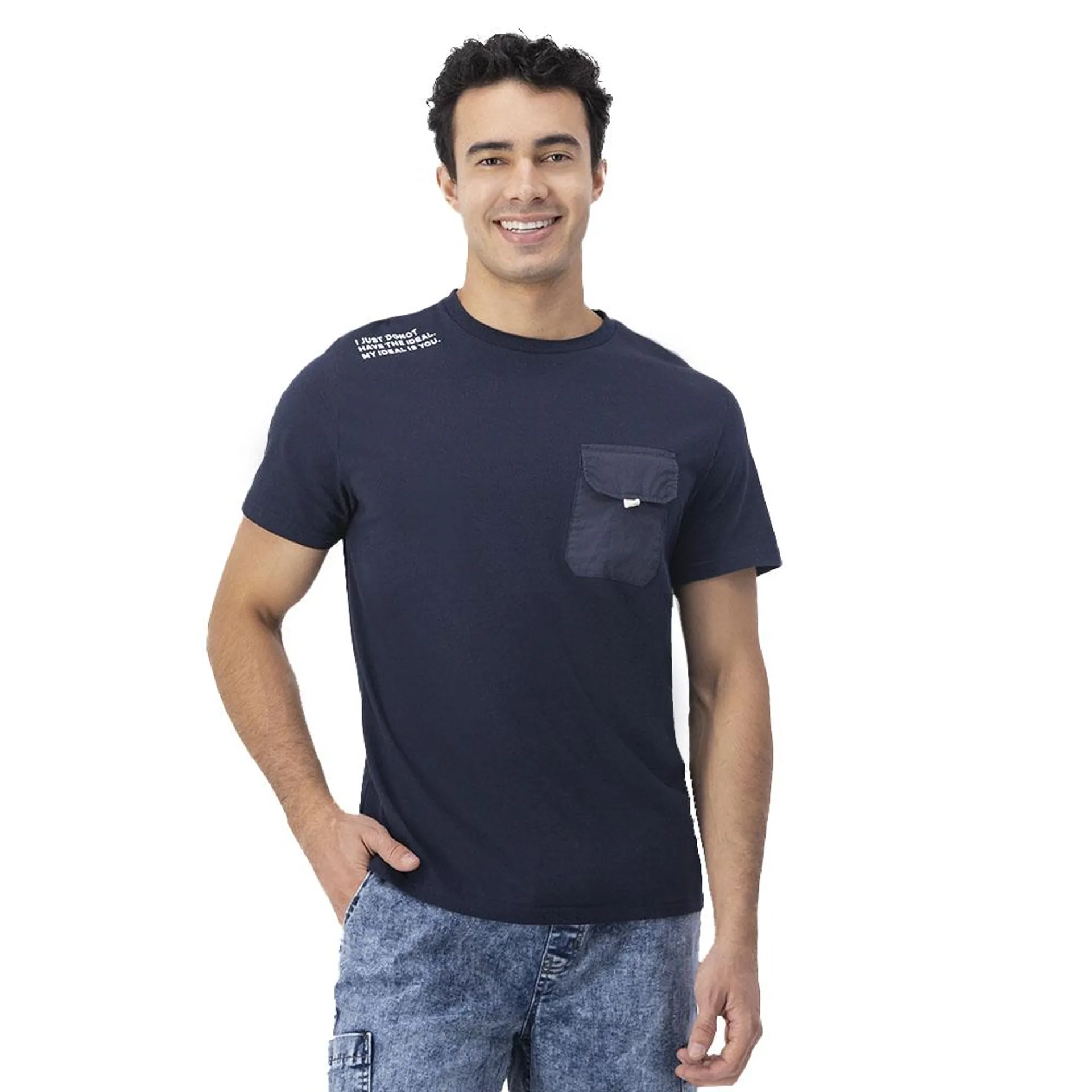 Playera Hummo Hombre Estampado En Hombro