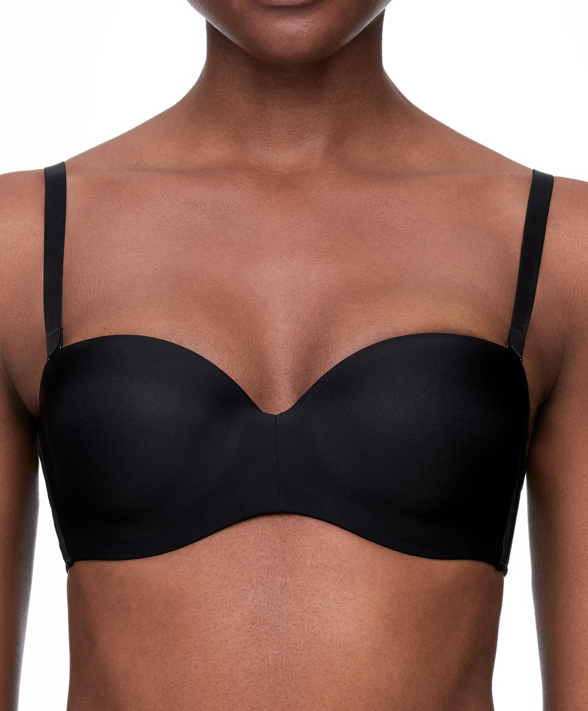 Brasier push up tirantes extraíbles mezcla poliamida