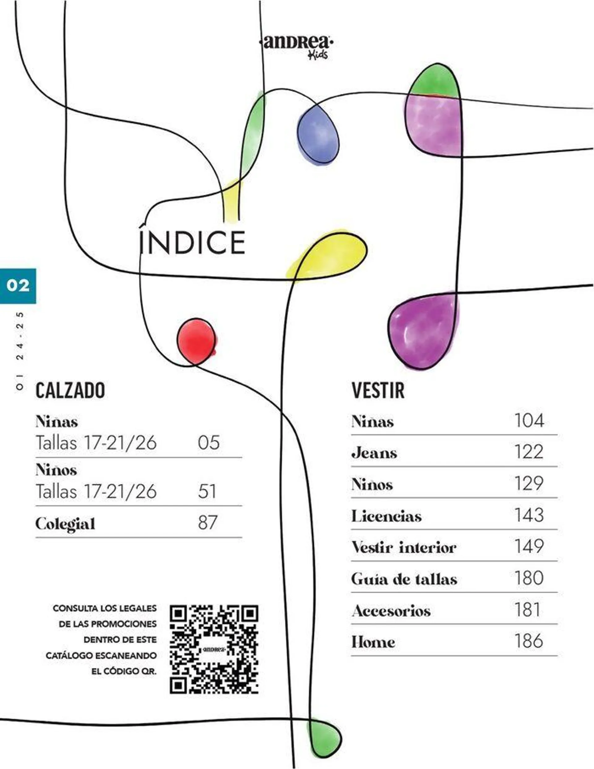 Catálogo de ANDREA - INFANTIL 26 de agosto al 25 de enero 2025 - Pagina 104