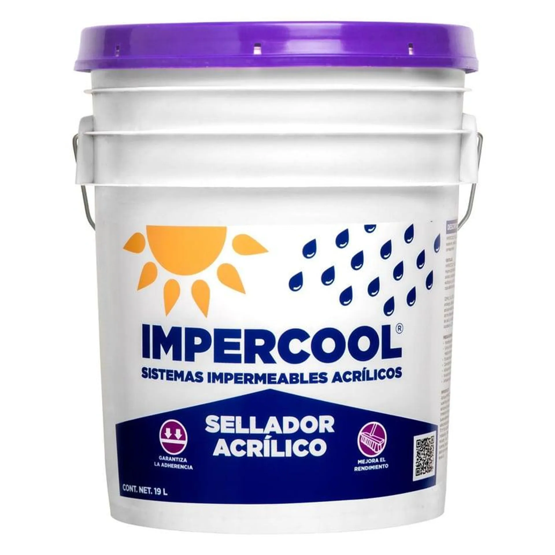 Impercool Sellador acrílico de 19L