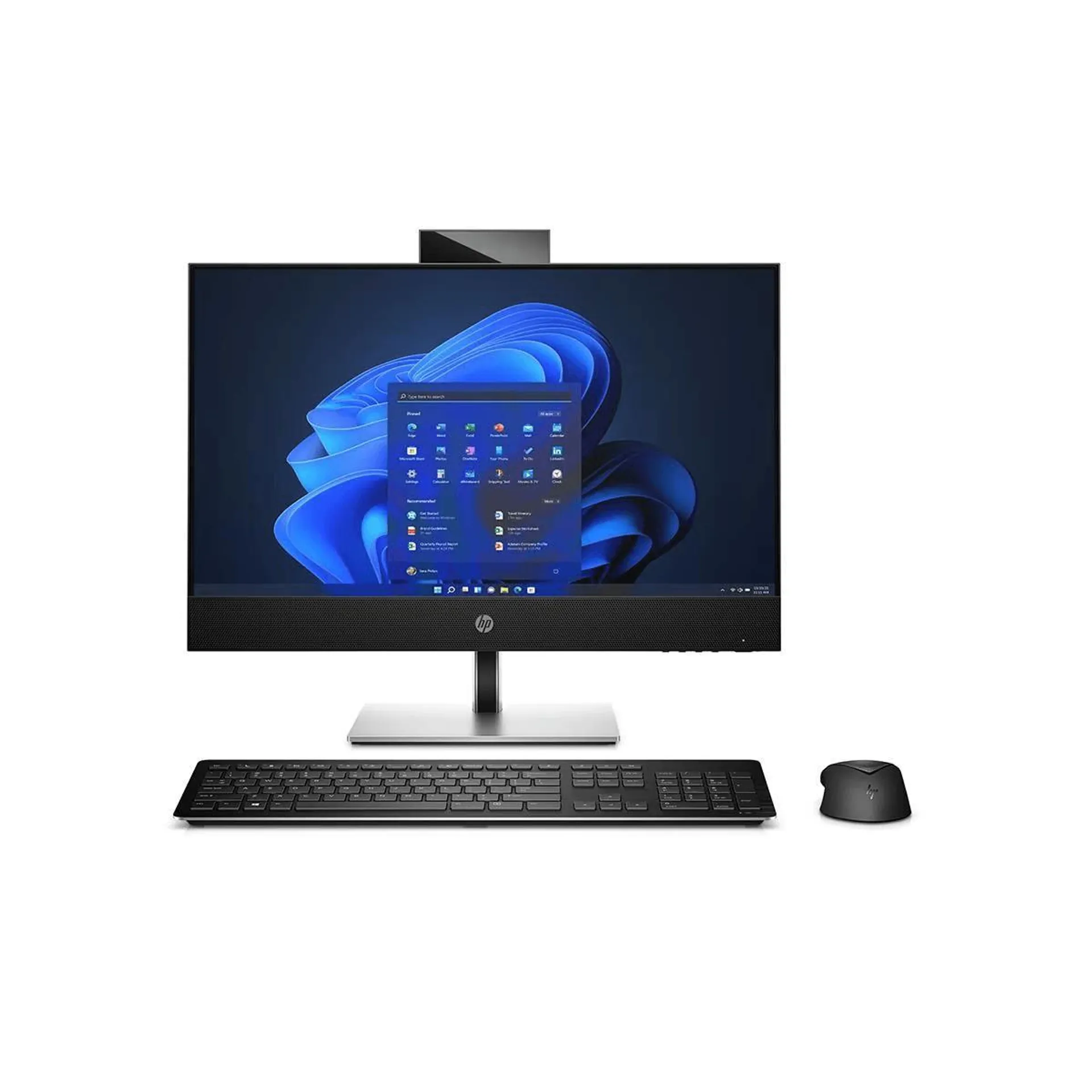Pc All In One Hp Proone G9 23.8" Intel Core I5 12500 8Gb Ddr4 512Gb Ssd Bt Wifi W11 Pro 9P1N6La#Abm