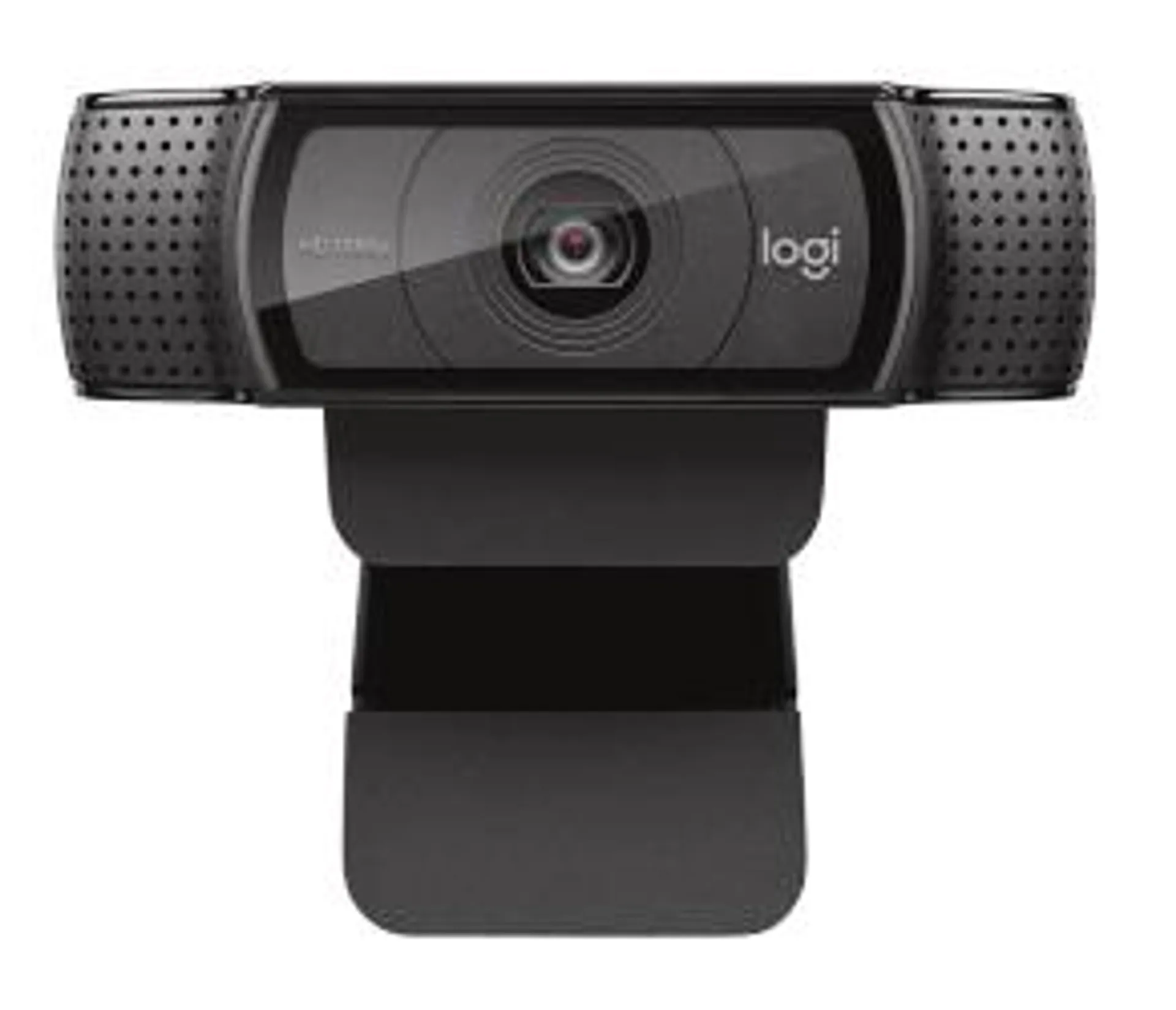 Logitech Webcam HD Pro C920 con Micrófono, Full HD, 1920 x 1080 Pixeles, USB 2.0, Negro